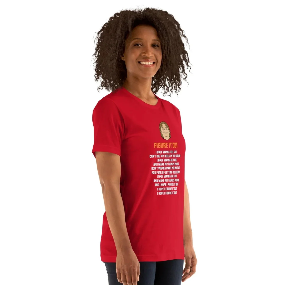 Lewis Capaldi 'Figure It Out' Unisex T-Shirt with Lyrics