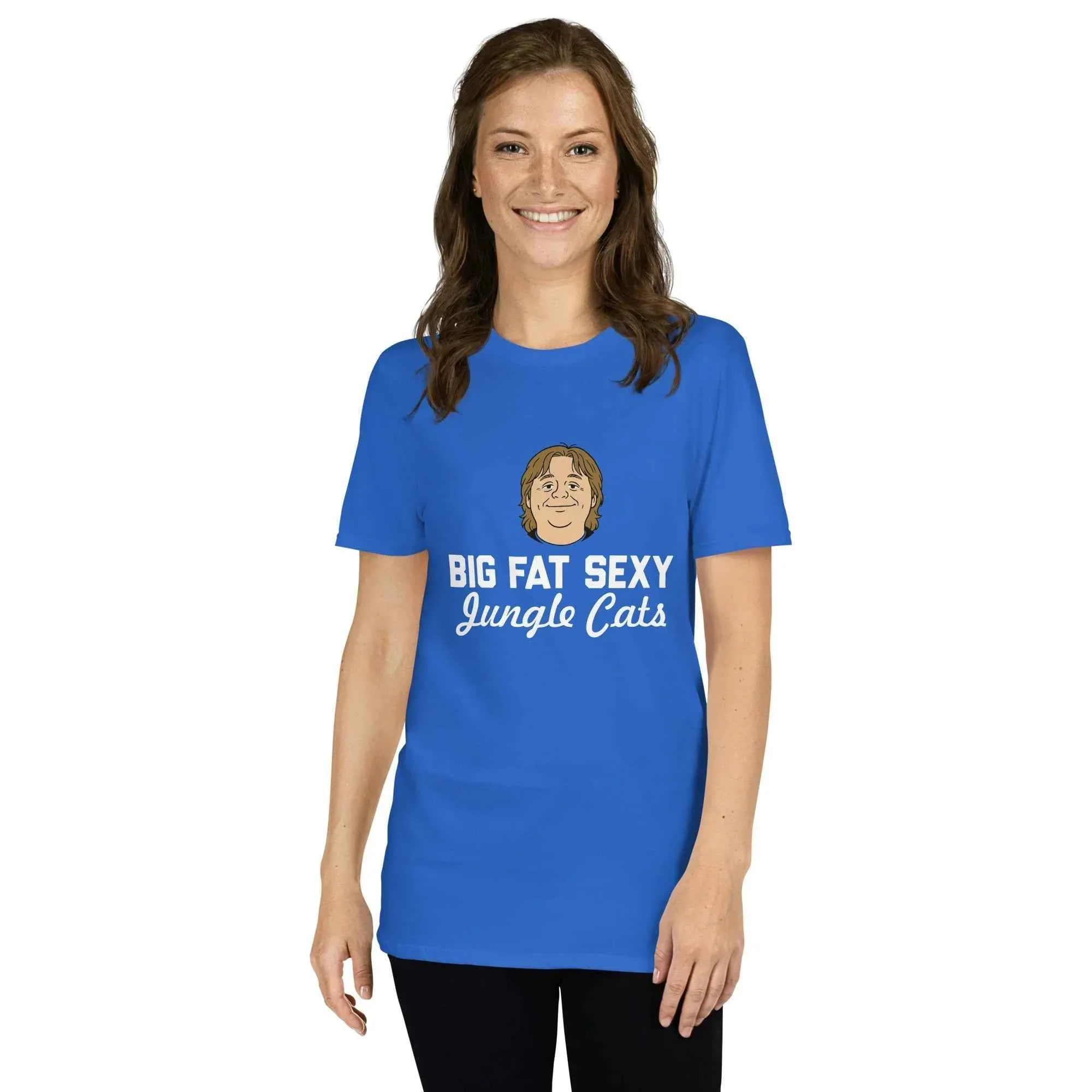 Lewis Capaldi T-Shirt | Big Fat Sexy Jungle Cats Cotton Unisex Tee