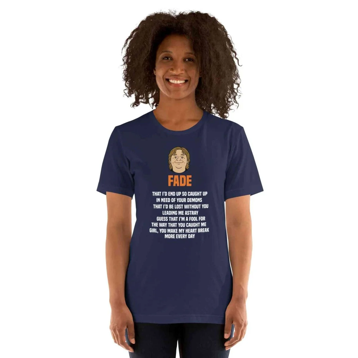 Lewis Capaldi Lyrics T-Shirt | Unisex Fade Design Cotton Tee