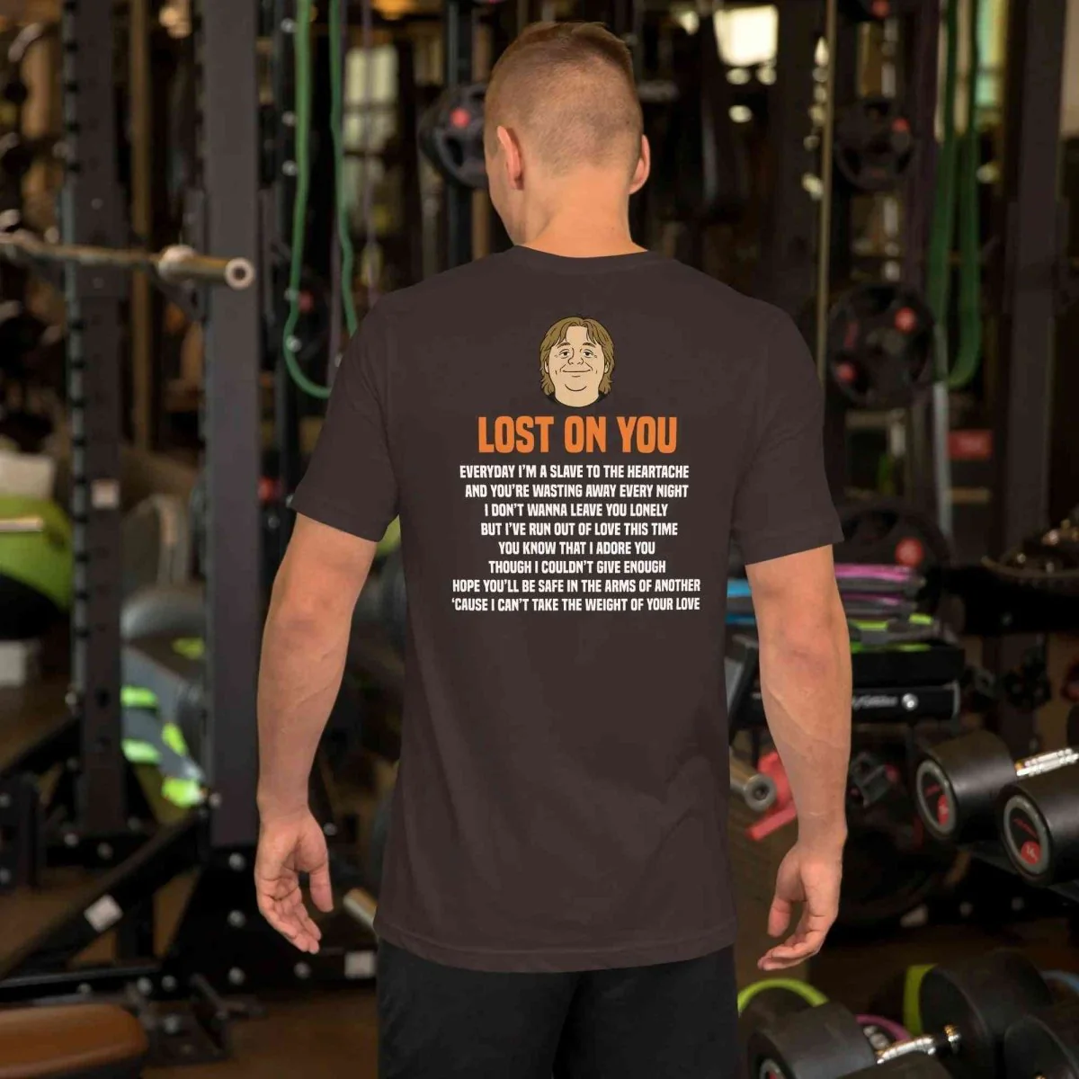 Lewis Capaldi Lost On You T-Shirt - Unisex Music Tee with Lyrics