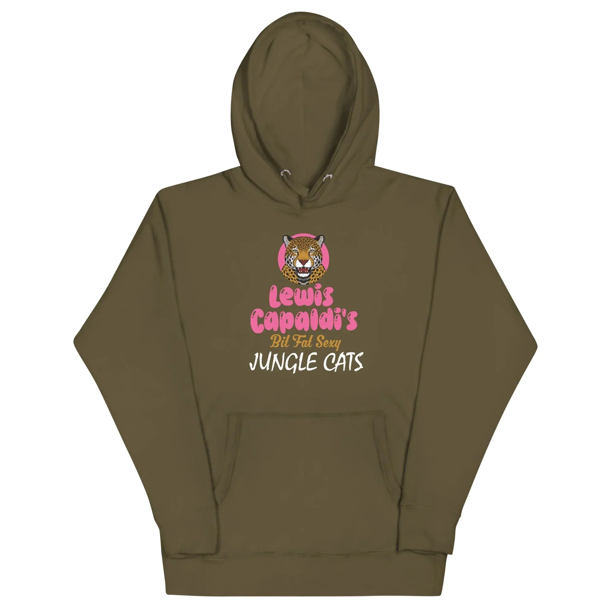 Lewis Capaldi Big Fat Sexy Jungle Cats Hoodie | Unisex Graphic Sweatshirt