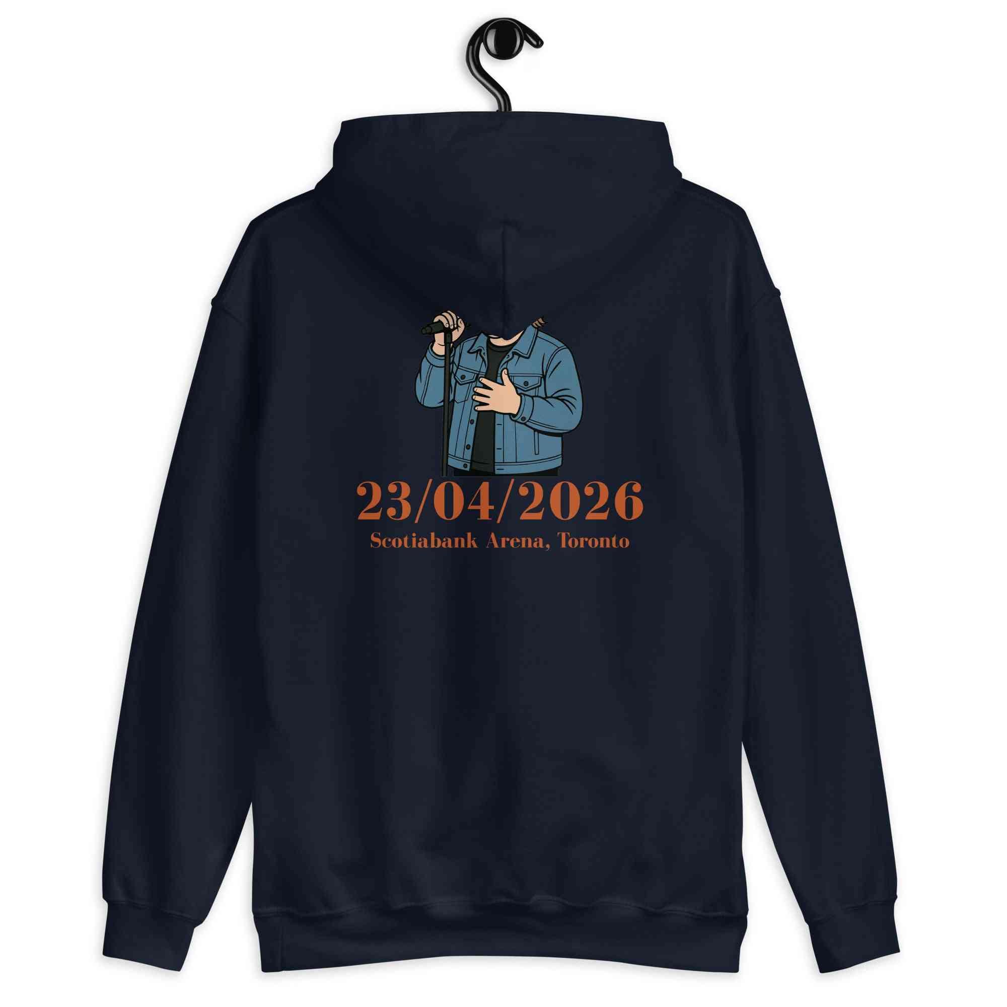 Lewis Capaldi Tour Hoodie 2026 | Unisex Black Cotton Blend