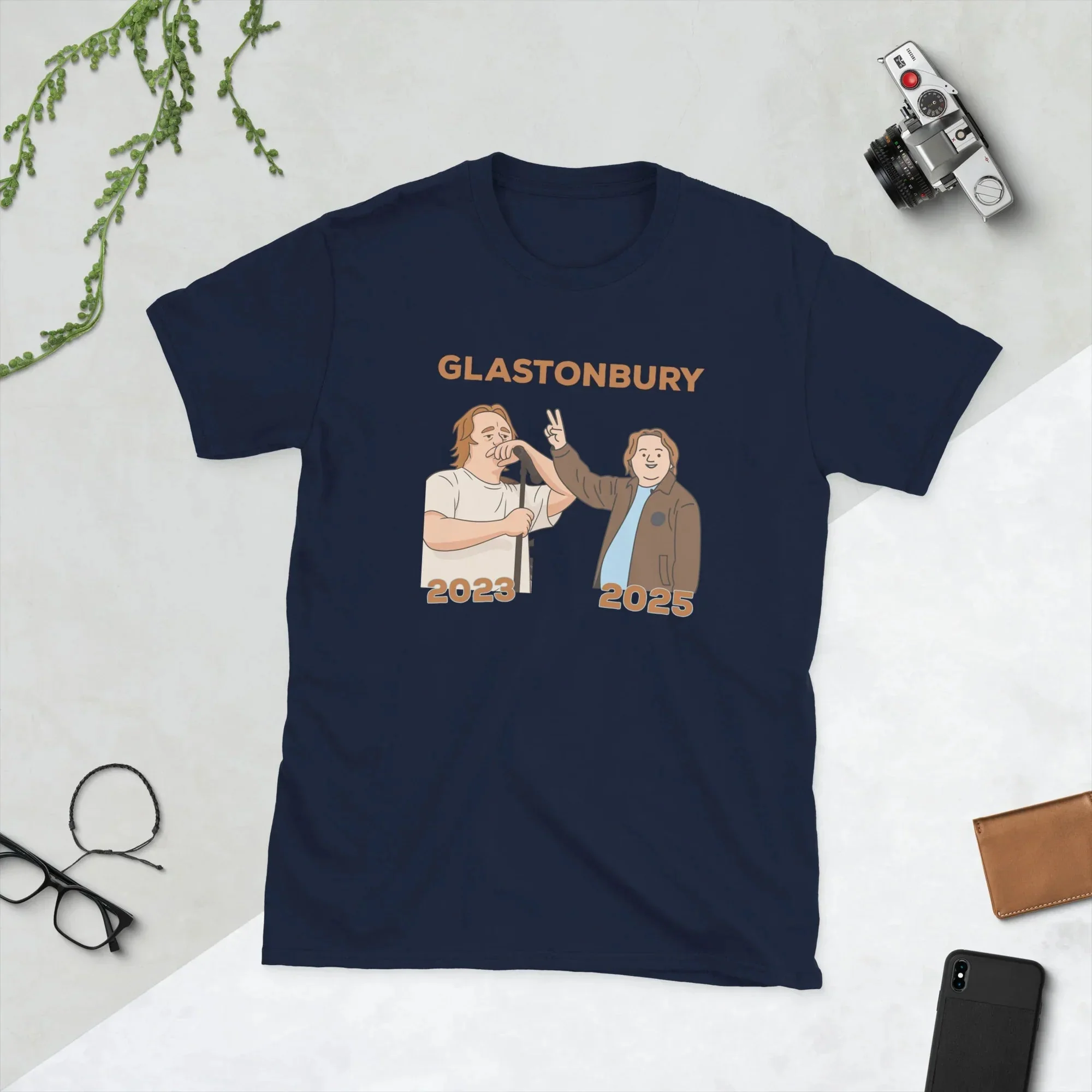Lewis Capaldi Glastonbury T-Shirt | Sustainable Cotton Unisex Fan Apparel