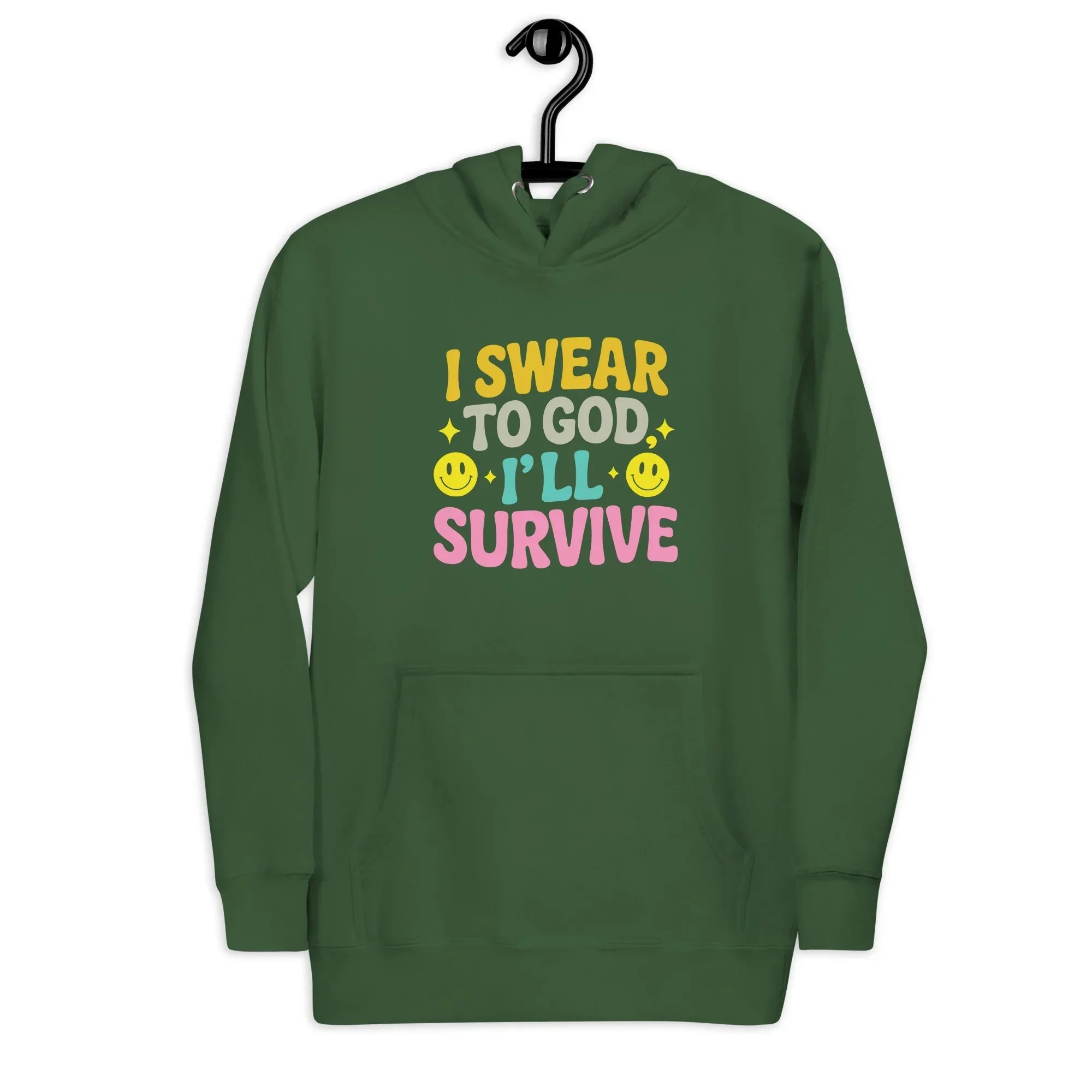 Lewis Capaldi Lyrics Apparel - Eco-Friendly Unisex Hoodie with 'Survive' Song Lyrics