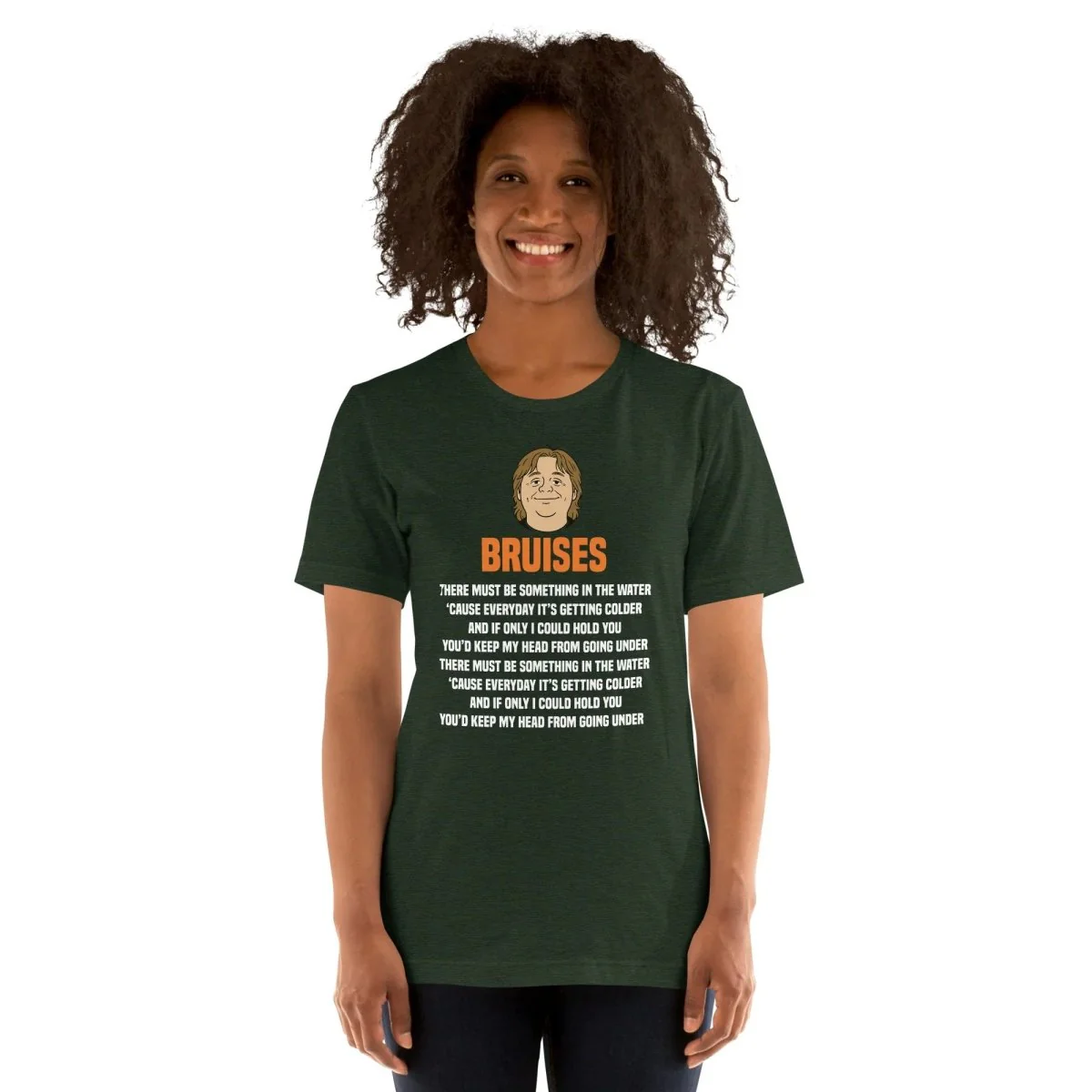 Lewis Capaldi Bruises T-Shirt | Unisex Fan Apparel with Lyrics