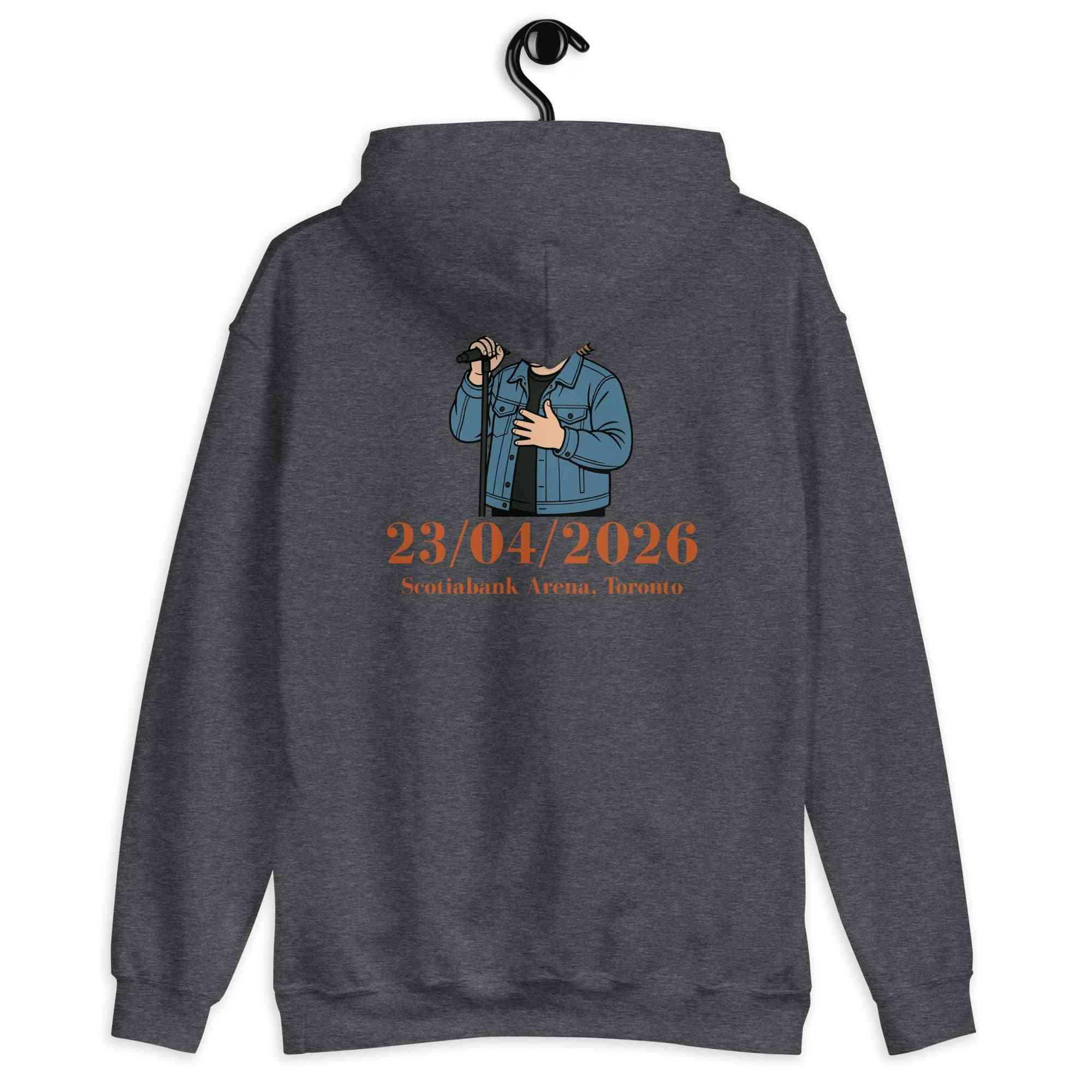 Lewis Capaldi Tour Hoodie 2026 | Unisex Black Cotton Blend