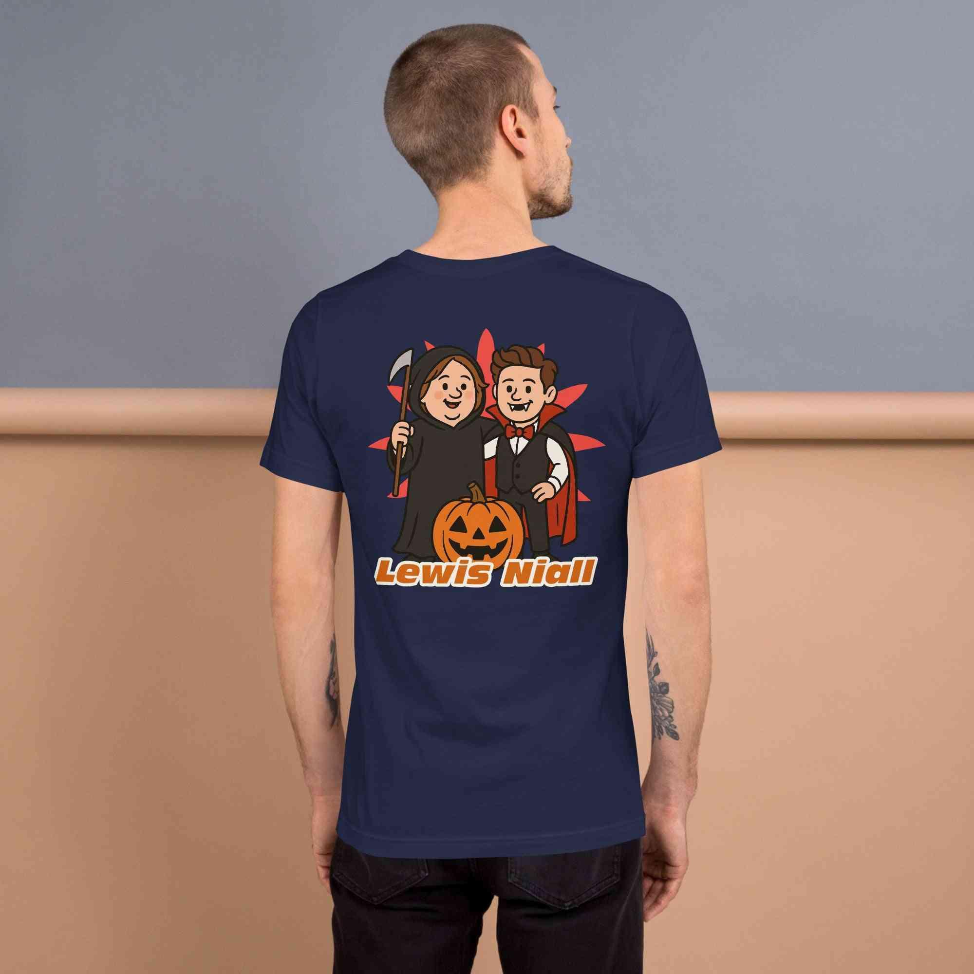 Lewis Capaldi Niall Horan Halloween T-Shirt | Unisex Music Fan Tee
