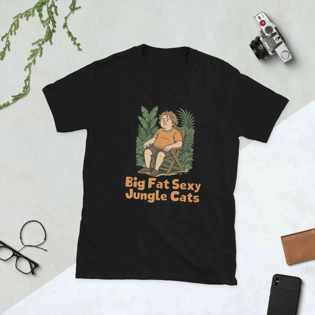 Lewis Capaldi T-Shirt | Big Fat Sexy Jungle Cats Cotton Blend Unisex Tee