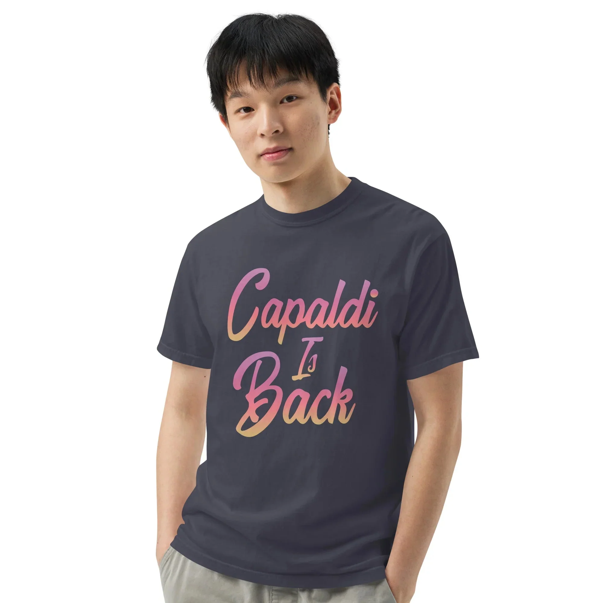 Lewis Capaldi T-Shirt | Unisex Cotton Graphic Tee - Capaldi Is Back