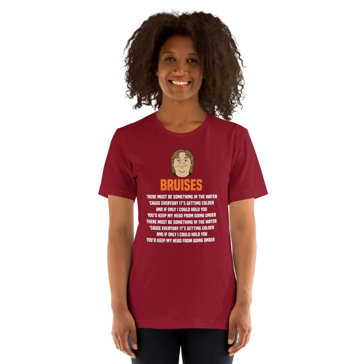 Lewis Capaldi Bruises T-Shirt | Unisex Fan Apparel with Lyrics
