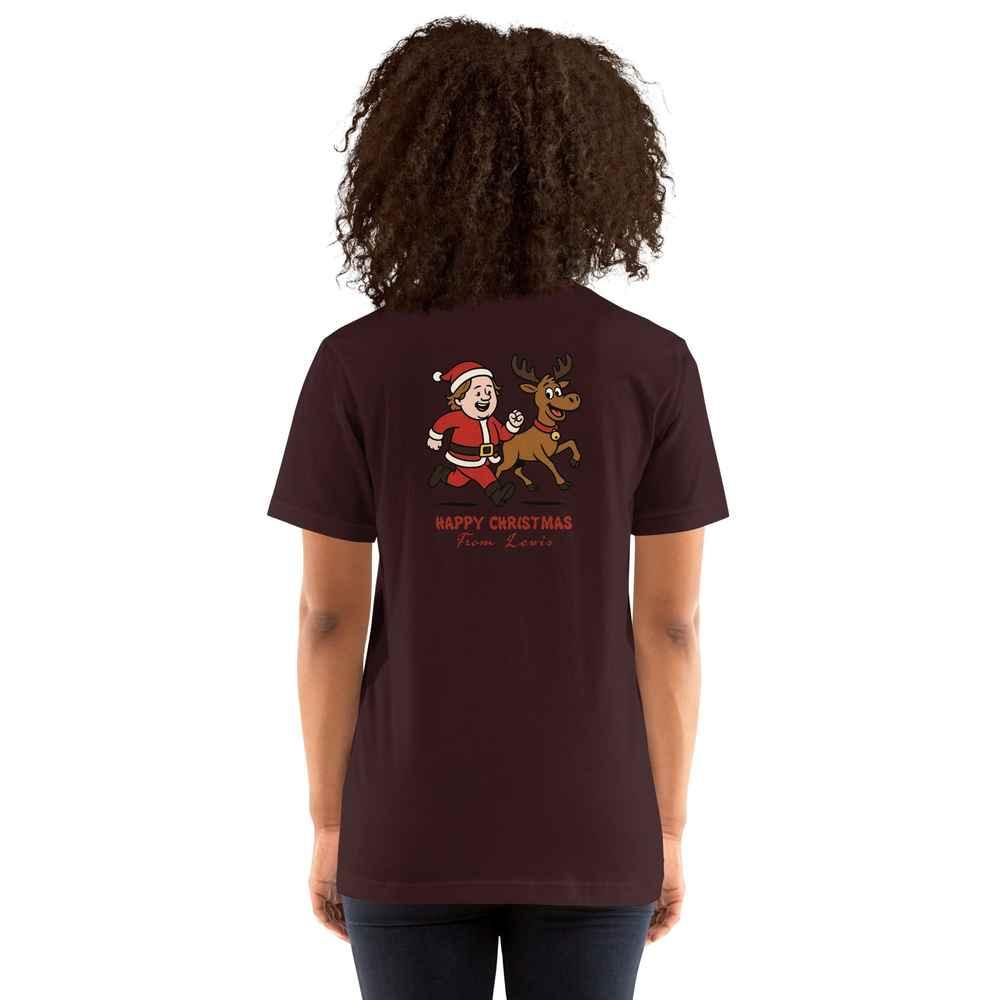 Lewis Capaldi Unisex Cotton T-Shirt | Graphic Christmas Tee