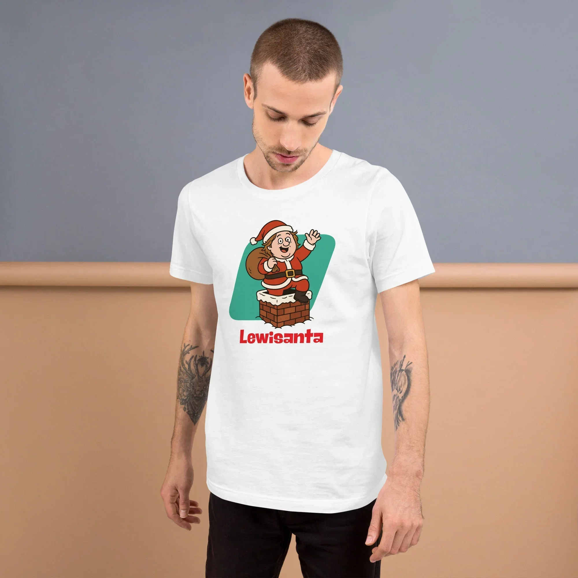 Lewis Capaldi Christmas T-Shirt | Unisex Sustainable Fan Apparel