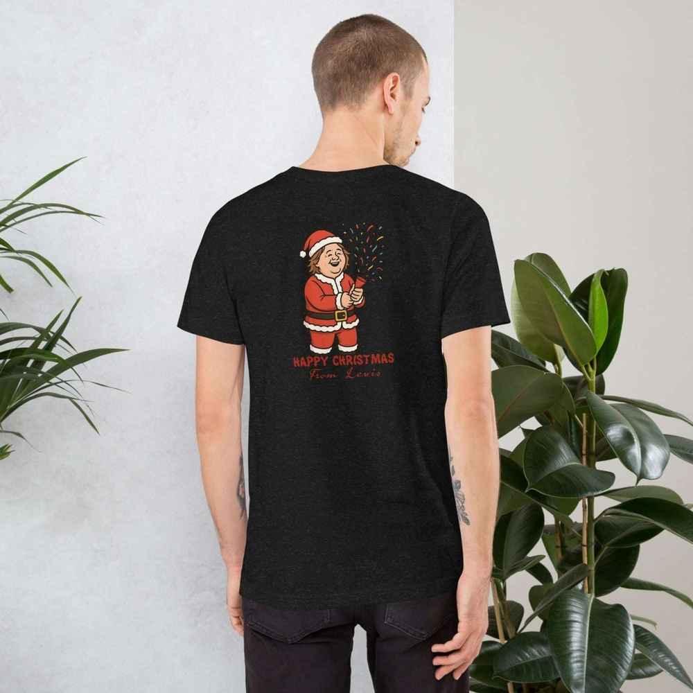 Lewis Capaldi Unisex Cotton T-Shirt | Graphic Christmas Tee