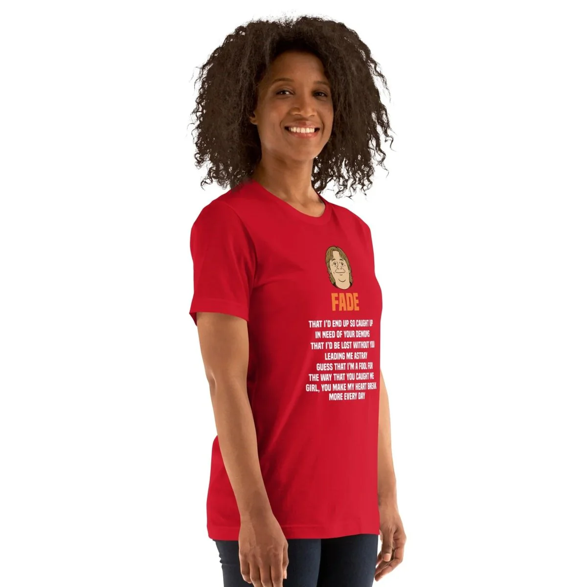 Lewis Capaldi Lyrics T-Shirt | Unisex Fade Design Cotton Tee