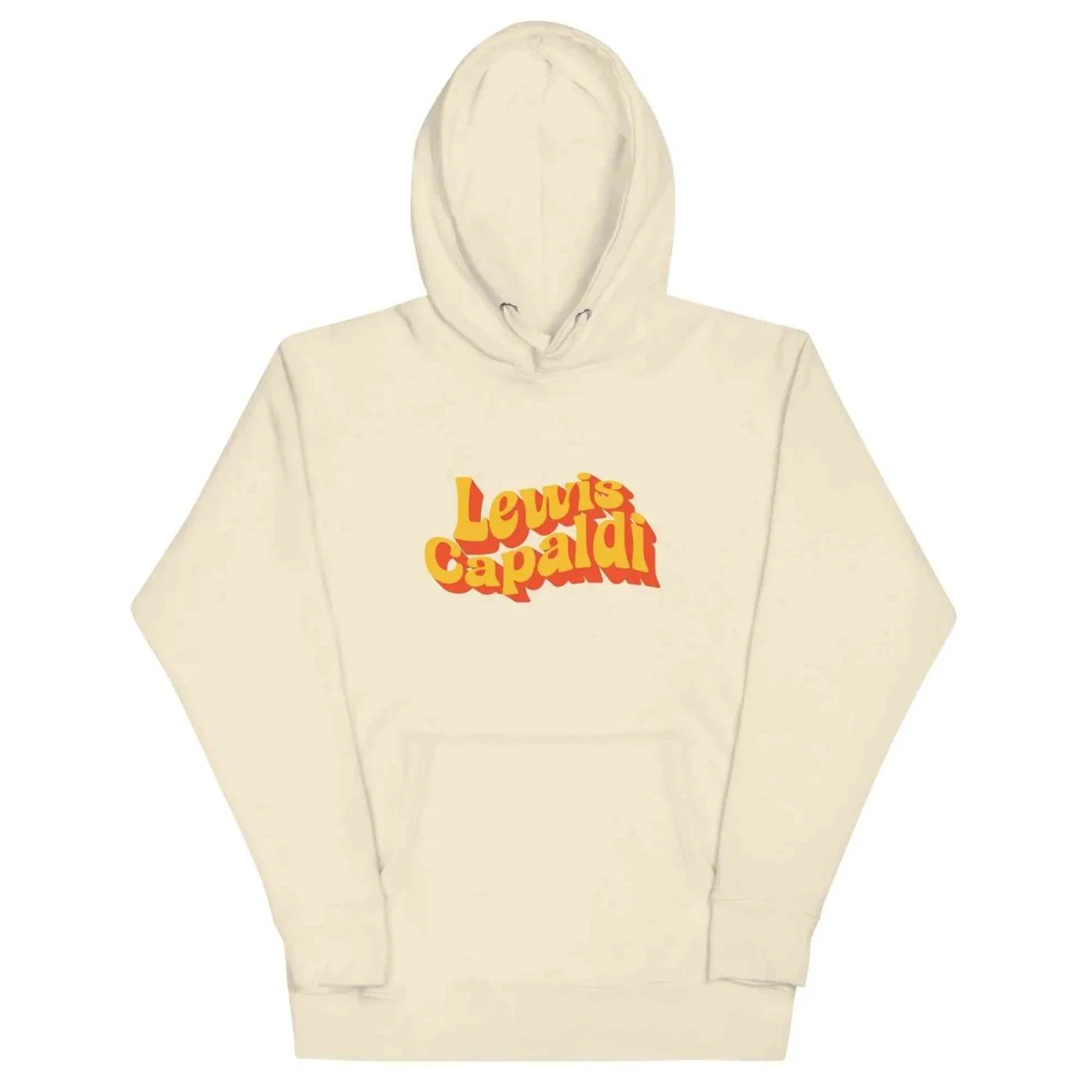 Lewis Capaldi Hoodie - Eco-Friendly Cotton-Poly Blend with Stylish Chest Graphic - Unisex Fanwear