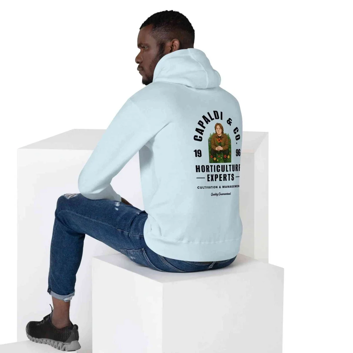Lewis Capaldi Hoodie - Unisex Eco-Friendly Cotton Blend for Sustainable Style & Fandom