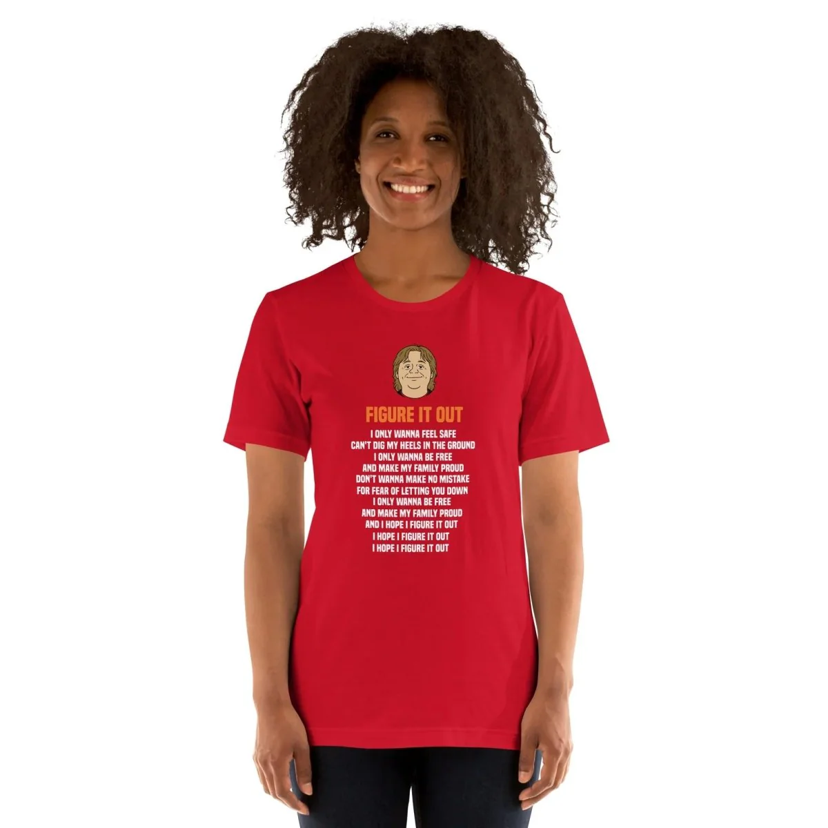 Lewis Capaldi 'Figure It Out' Unisex T-Shirt with Lyrics