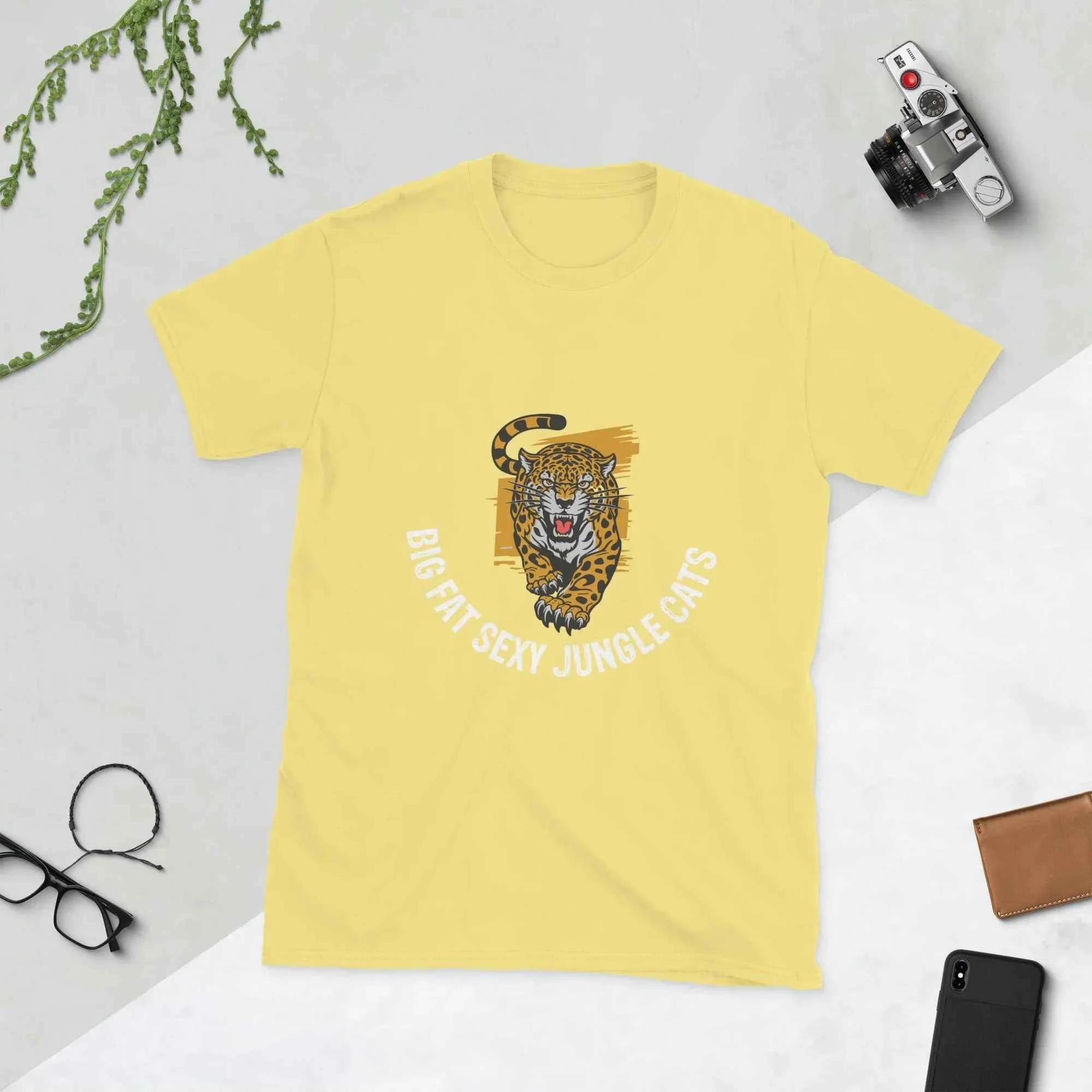 Lewis Capaldi Unisex T-Shirt | Big Fat Sexy Jungle Cats Graphic Tee