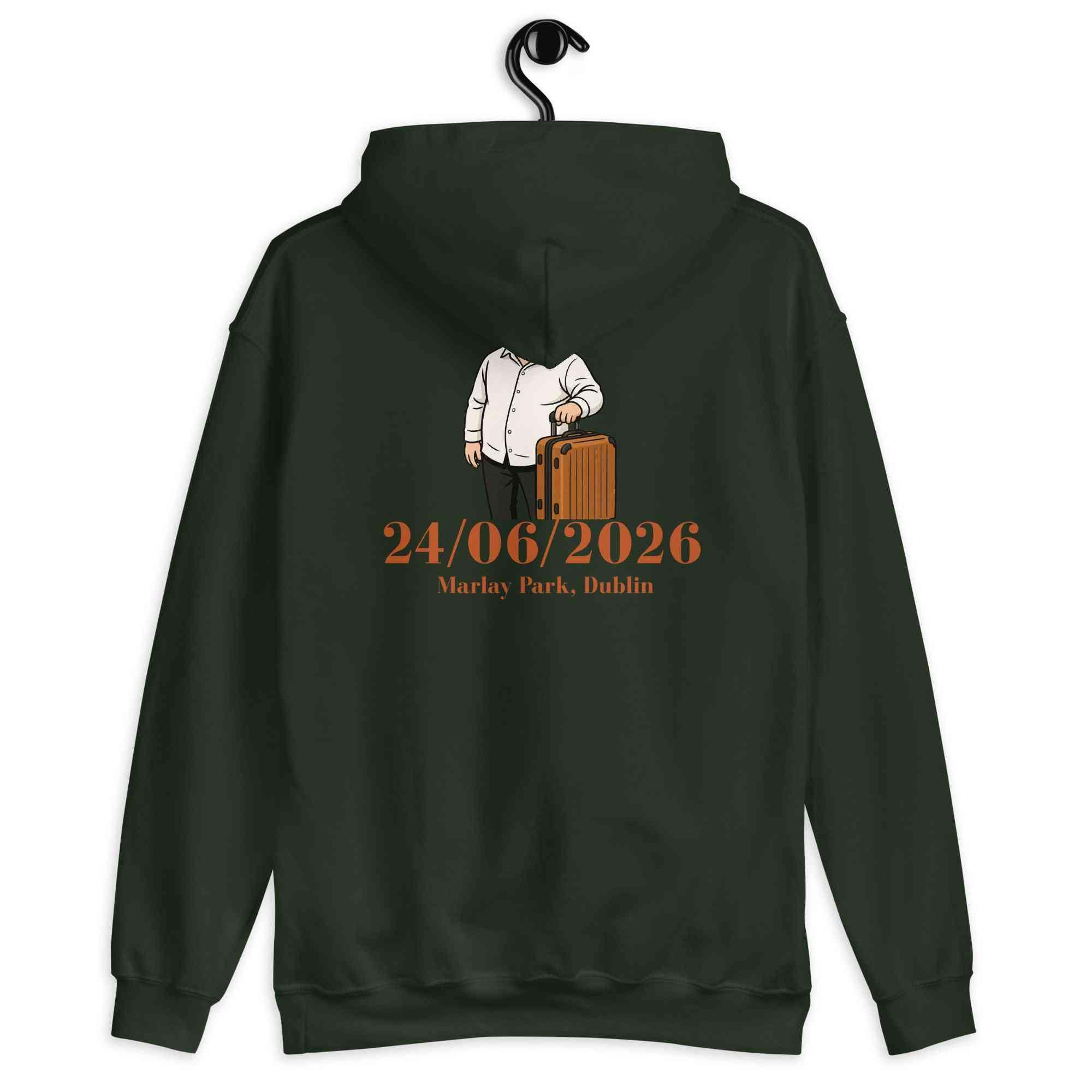 Lewis Capaldi Unisex Tour Hoodie | 2026 Dublin Concert Merch