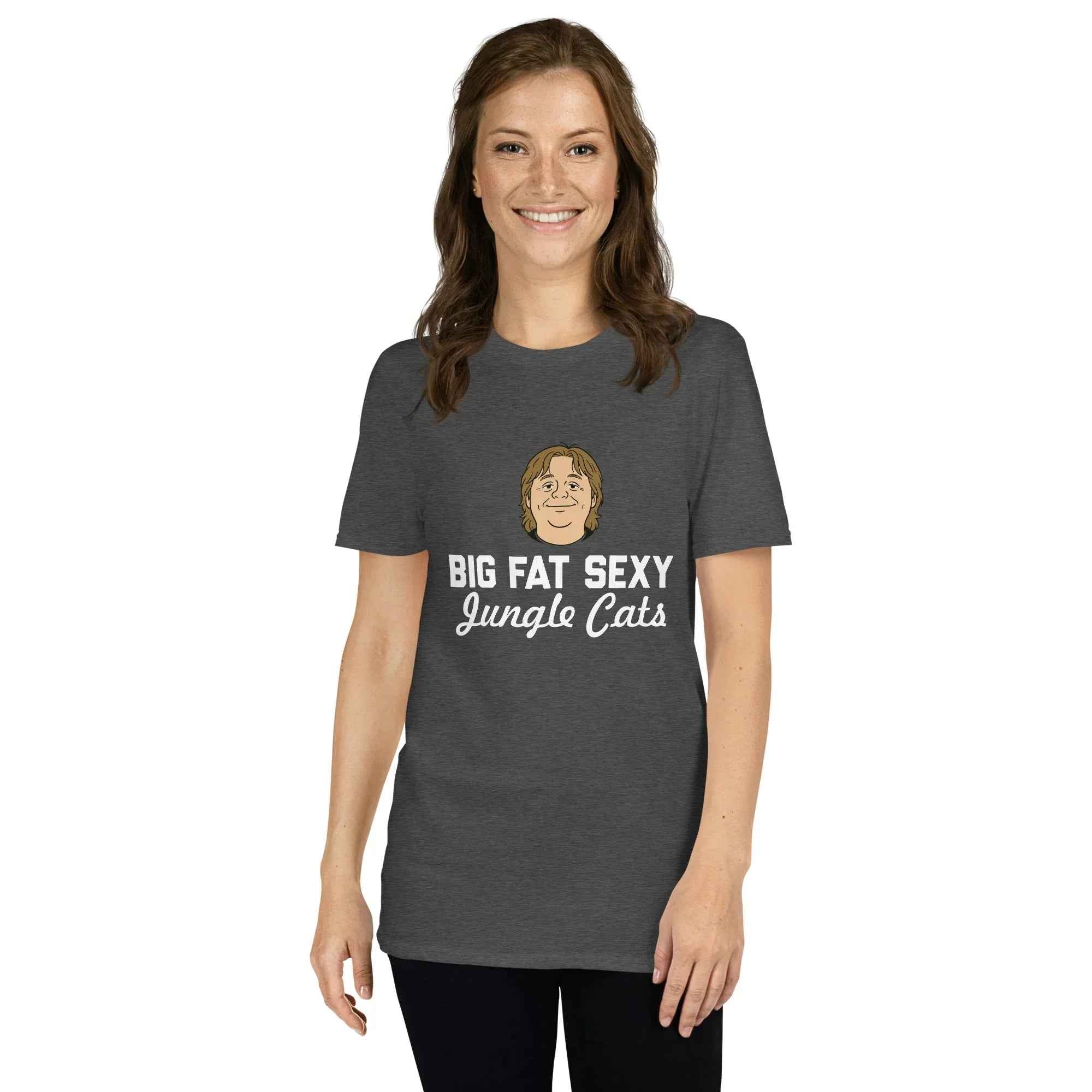 Lewis Capaldi T-Shirt | Big Fat Sexy Jungle Cats Cotton Unisex Tee