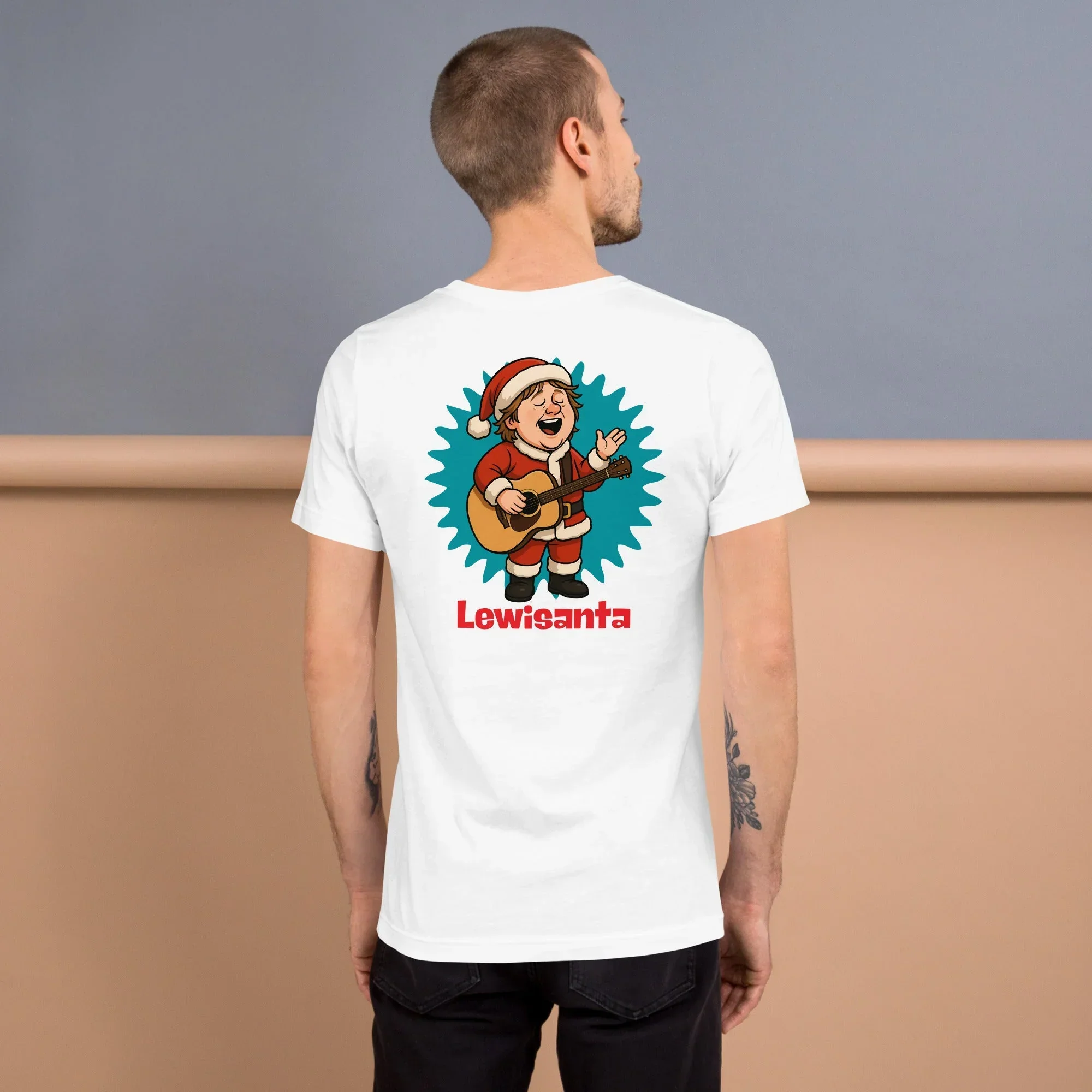 Lewis Capaldi Christmas T-Shirt | Unisex Festive Music Apparel