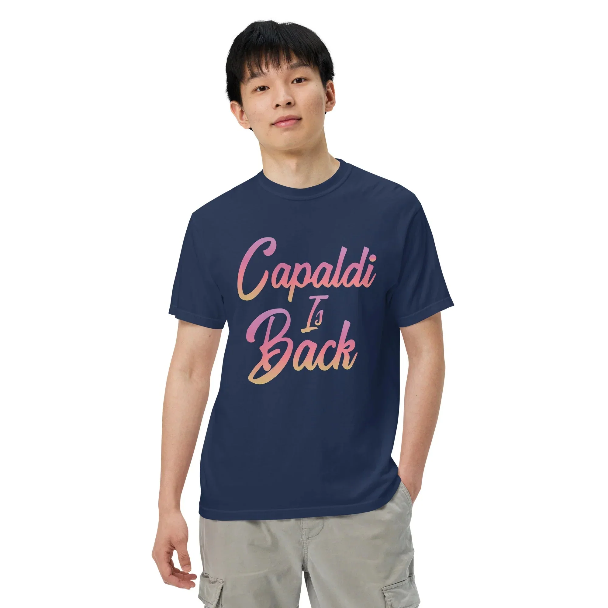 Lewis Capaldi T-Shirt | Unisex Cotton Graphic Tee - Capaldi Is Back