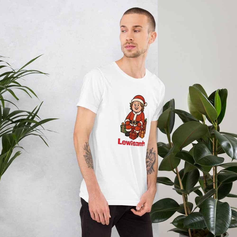 Lewis Capaldi Christmas T-Shirt | Unisex Festive Eco-Friendly Apparel