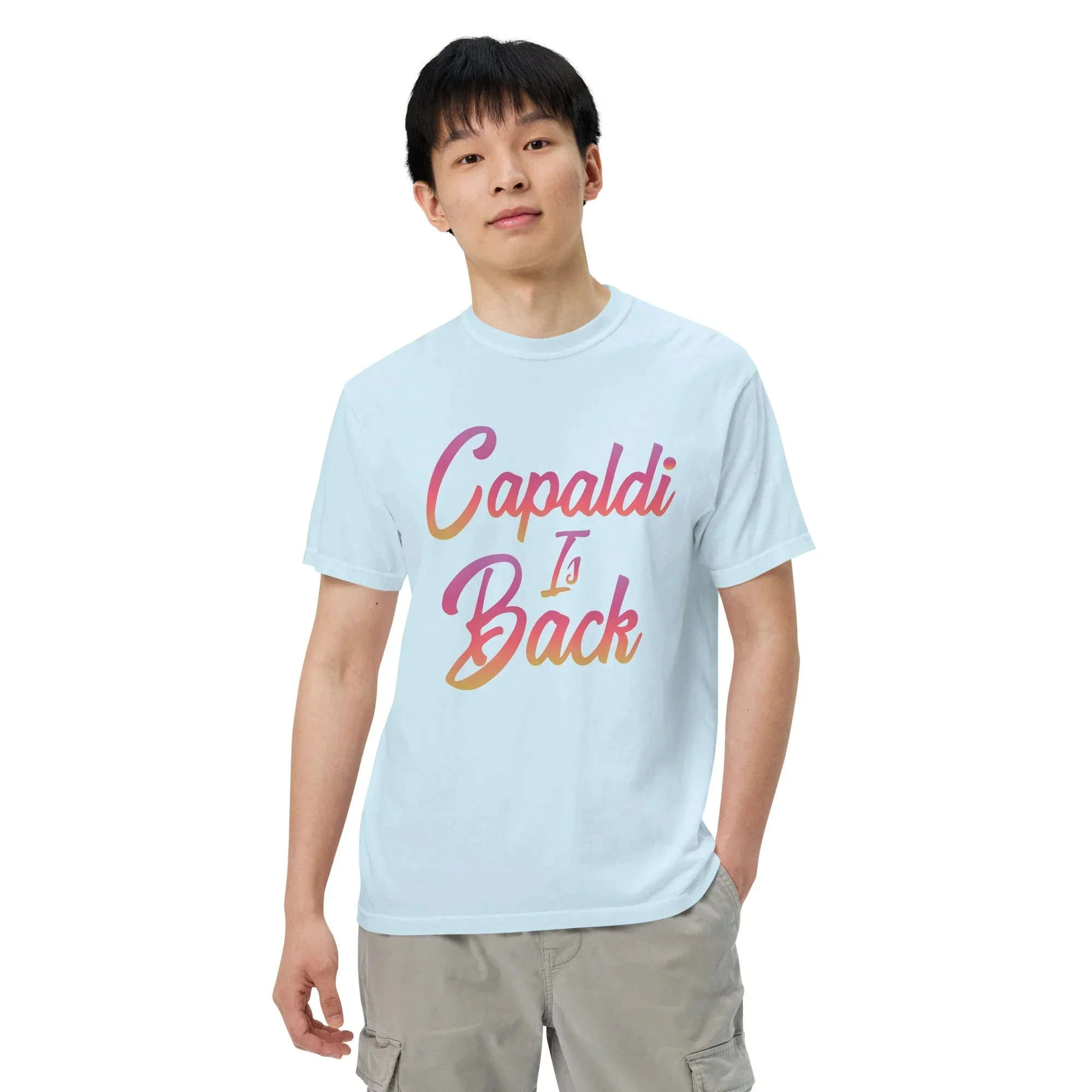 Lewis Capaldi T-Shirt | Unisex Cotton Graphic Tee - Capaldi Is Back