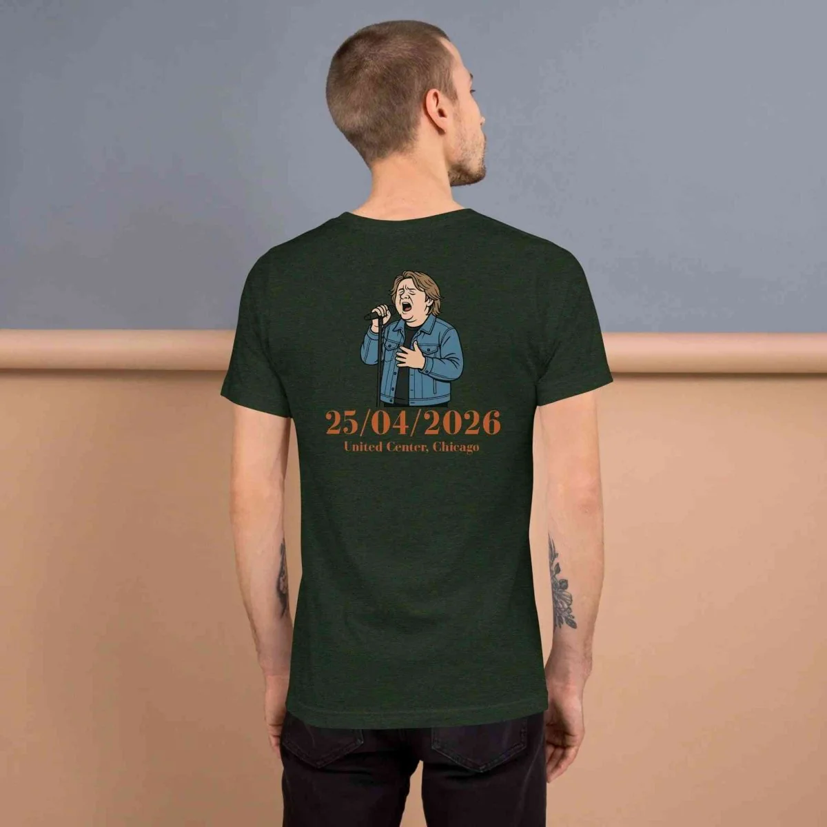 Lewis Capaldi T-Shirt 2026 Unisex Cotton Tee | Premium Fabric & Exclusive Tour Design