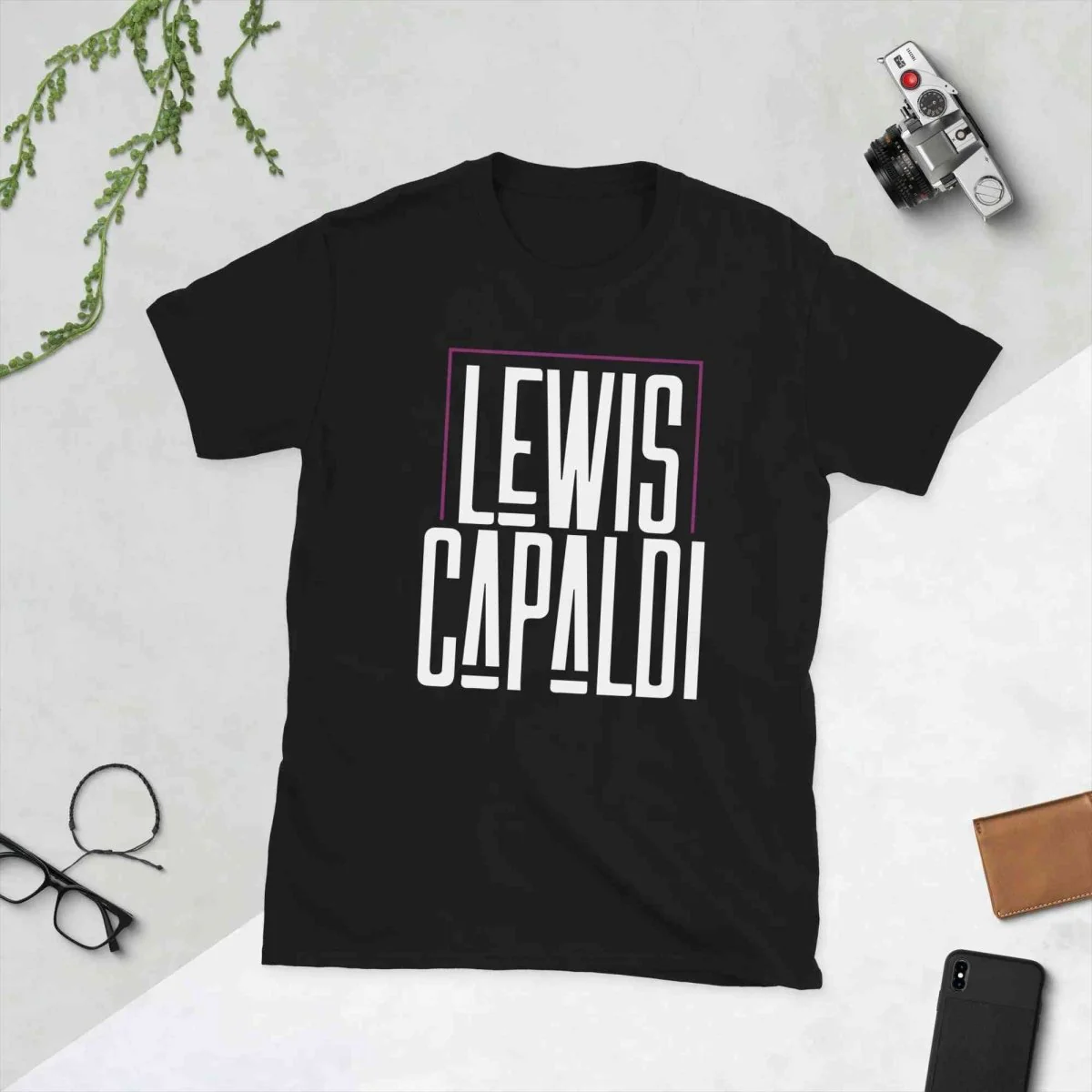 Lewis Capaldi Apparel: Unisex Cotton T-Shirt for Concerts & Casual Style - Capaldi and Co