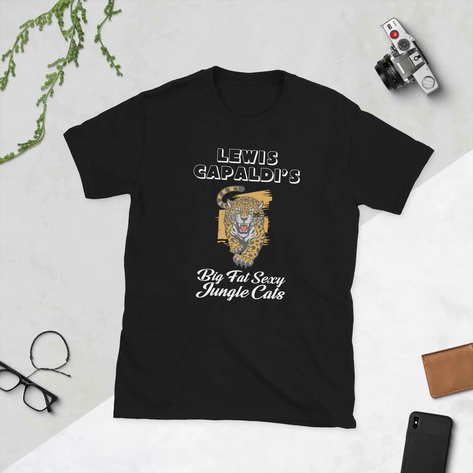 Lewis Capaldi Eco-Friendly Concert Merch Jungle Cats Tour T-Shirt | Premium Cotton Unisex Tee