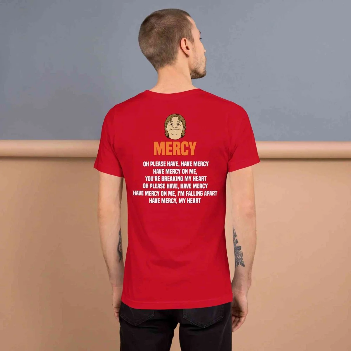 Lewis Capaldi Mercy Lyrics T-Shirt | Unisex Cotton Fan Merch