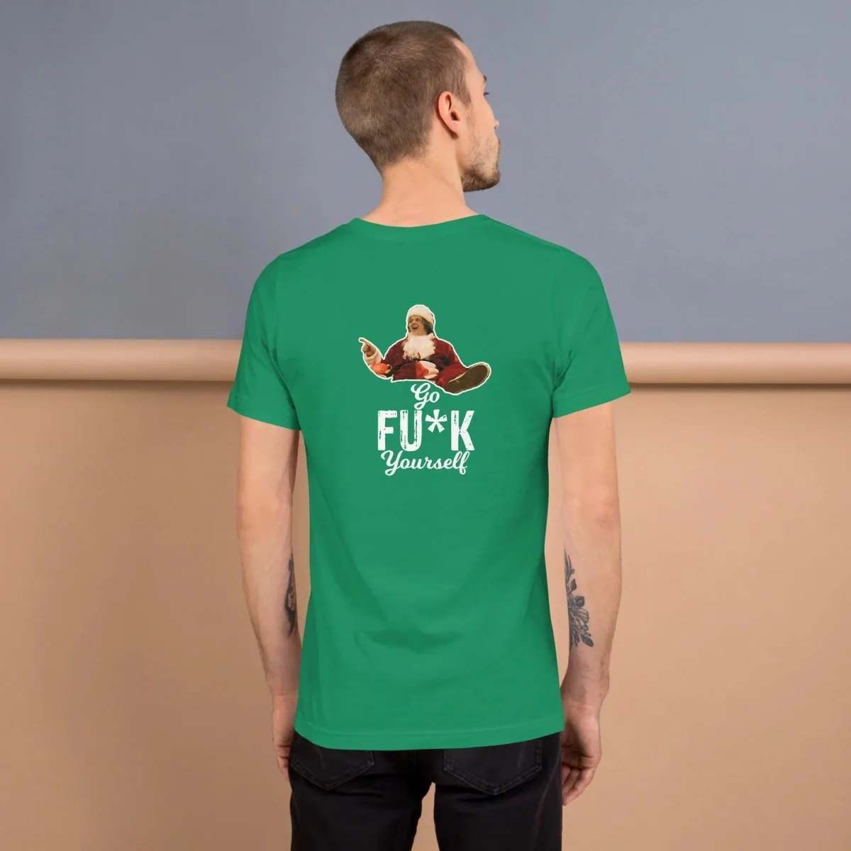Lewis Capaldi Christmas T-Shirt | Unisex 'Go Fu*k Yourself' Festive Tee