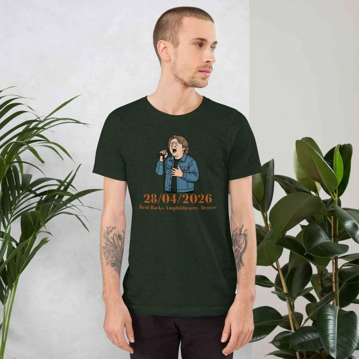 Lewis Capaldi Tour T-Shirt 2026 | Unisex Cotton Concert Tee