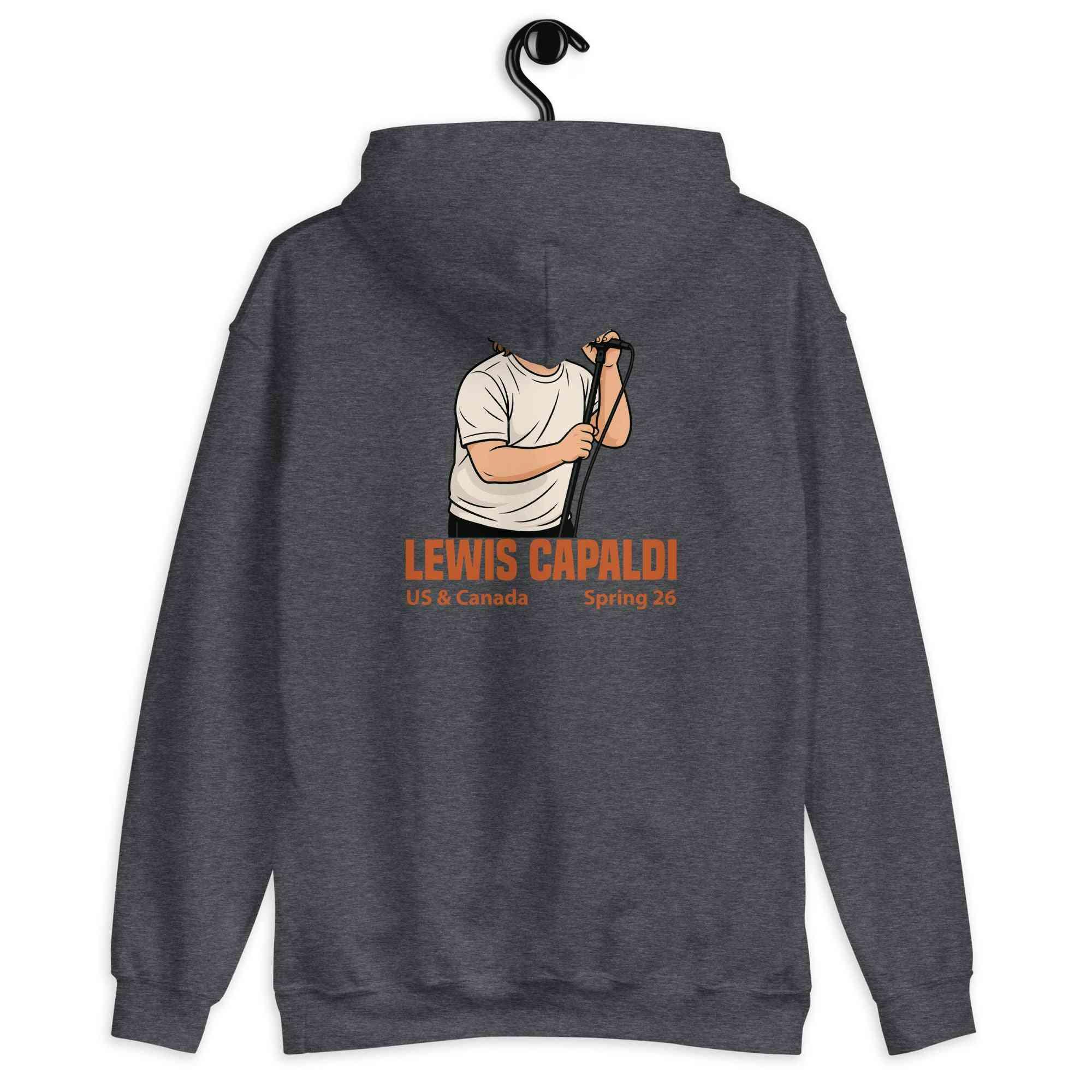 Lewis Capaldi Tour 2026 Unisex Hoodie - Alcyone213k Cotton Blend