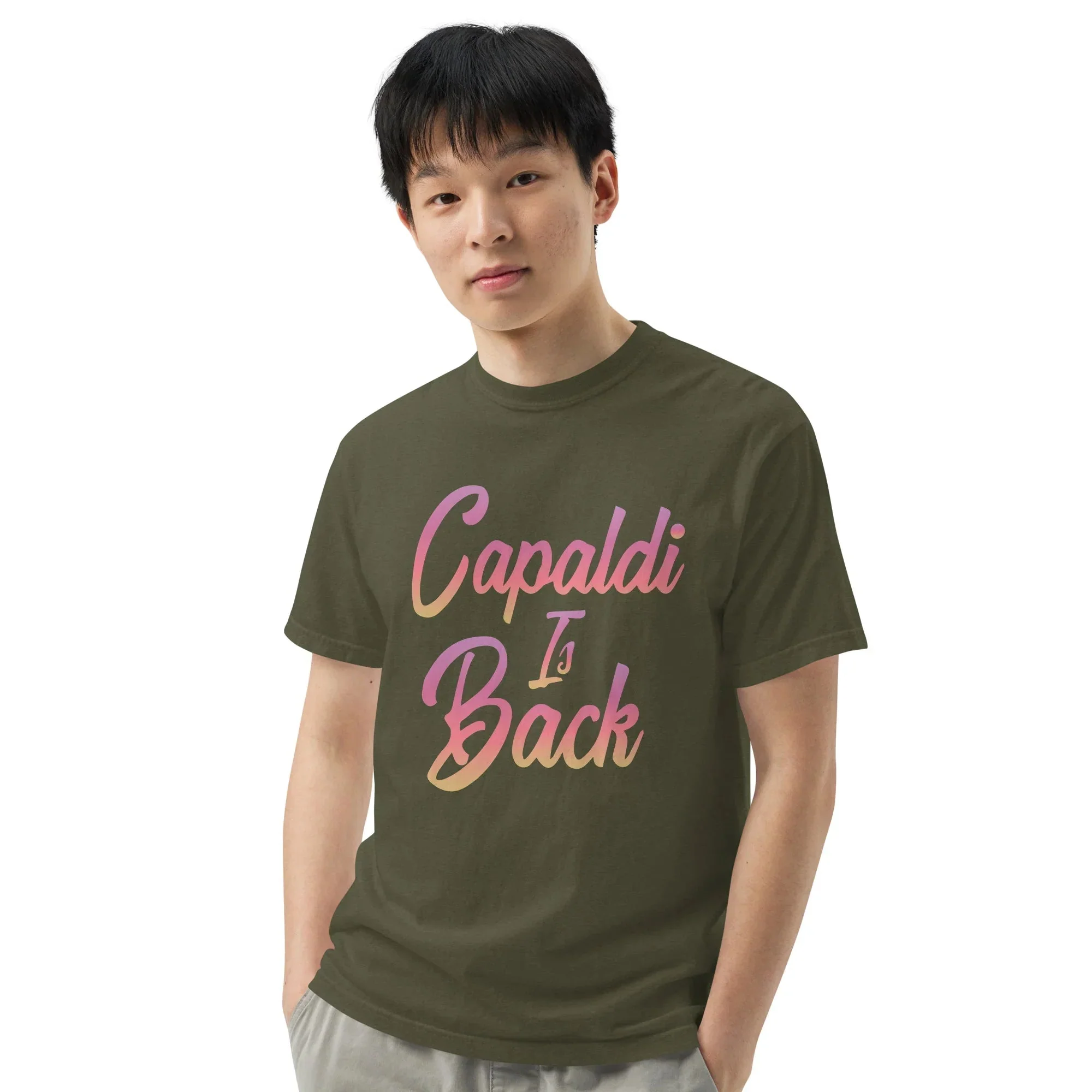 Lewis Capaldi T-Shirt | Unisex Cotton Graphic Tee - Capaldi Is Back