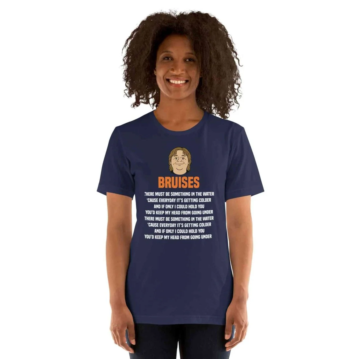 Lewis Capaldi Bruises T-Shirt | Unisex Fan Apparel with Lyrics