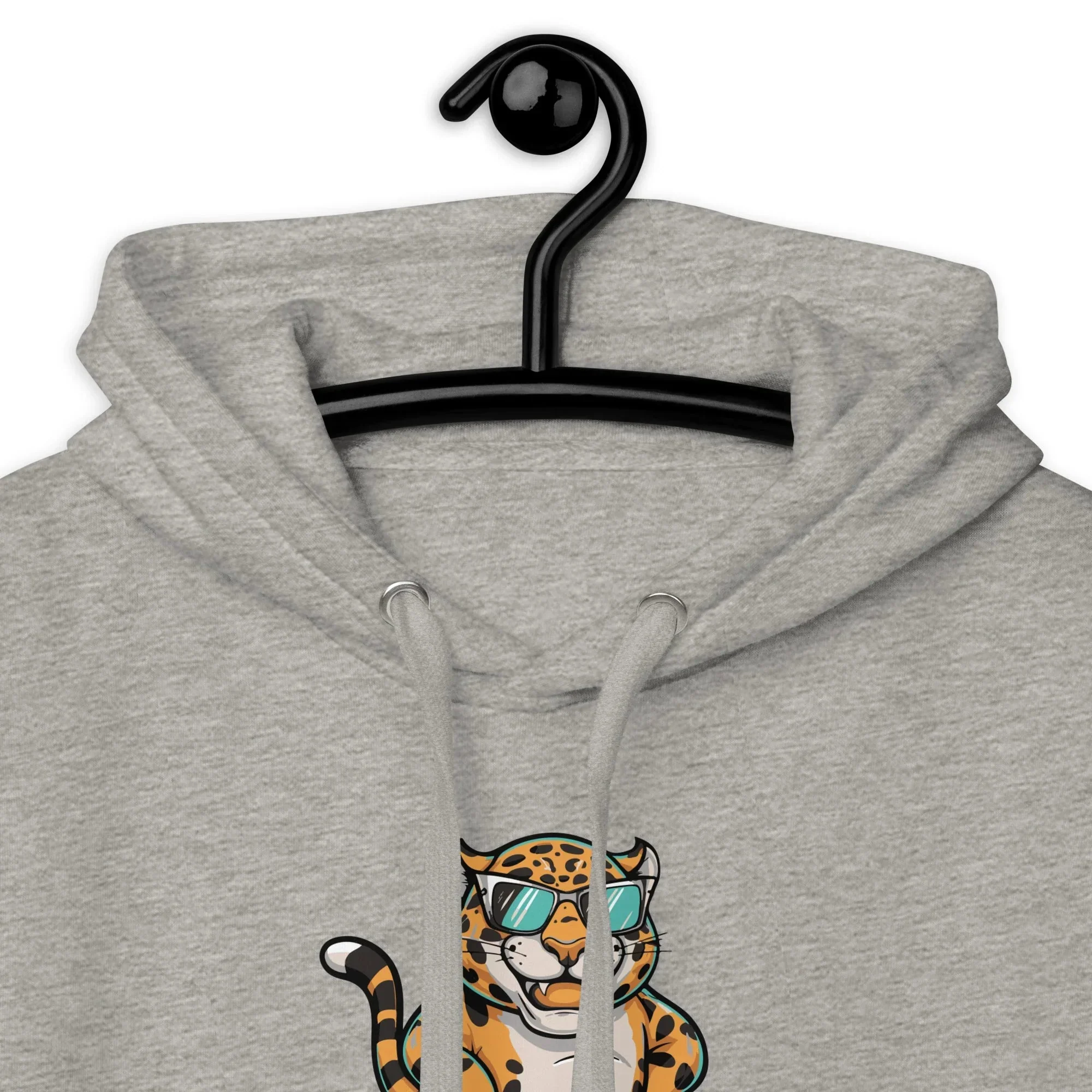 Lewis Capaldi Big Fat Sexy Jungle Cats Hoodie - Unisex Black Cotton Blend