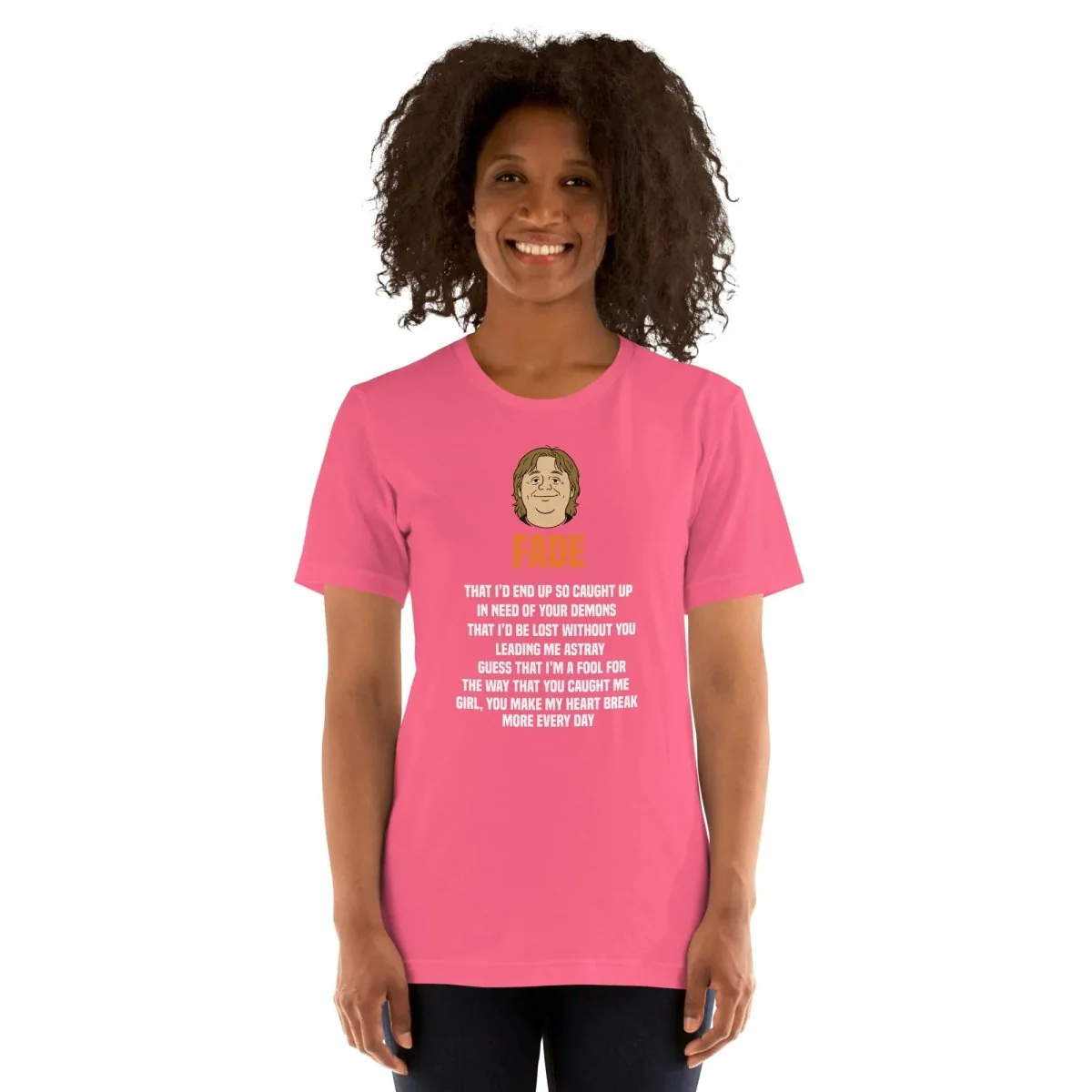 Lewis Capaldi Lyrics T-Shirt | Unisex Fade Design Cotton Tee
