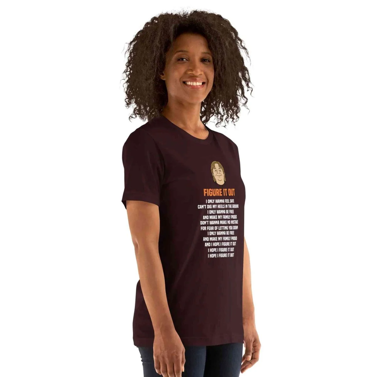 Lewis Capaldi 'Figure It Out' Unisex T-Shirt with Lyrics