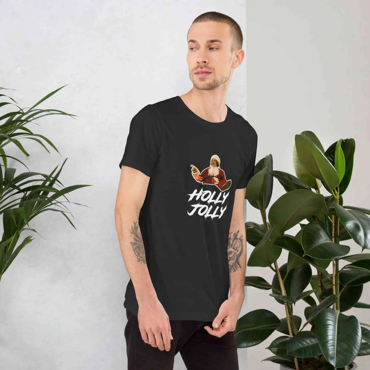 Lewis Capaldi Christmas T-Shirt - Holly Jolly Festive Unisex Apparel