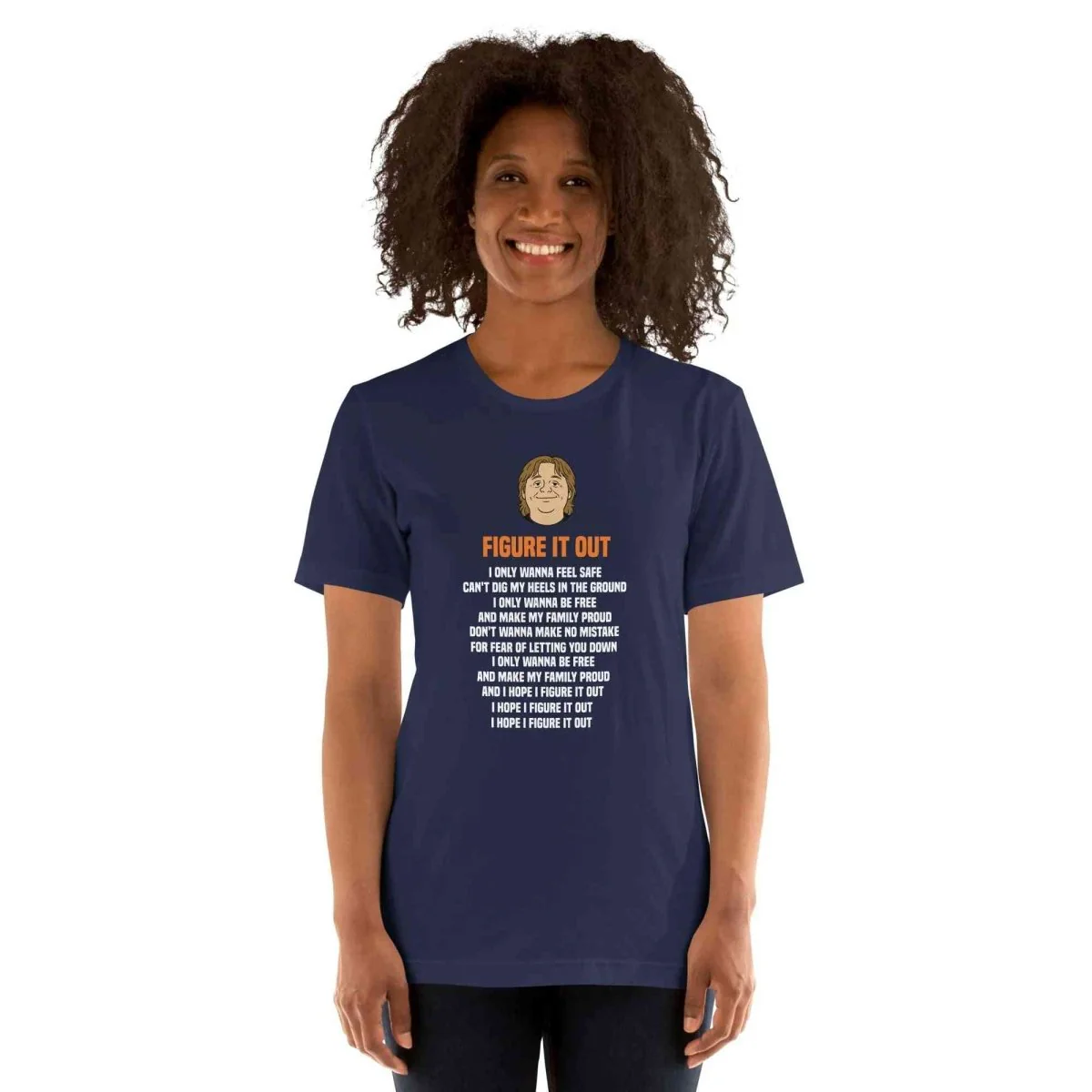 Lewis Capaldi 'Figure It Out' Unisex T-Shirt with Lyrics