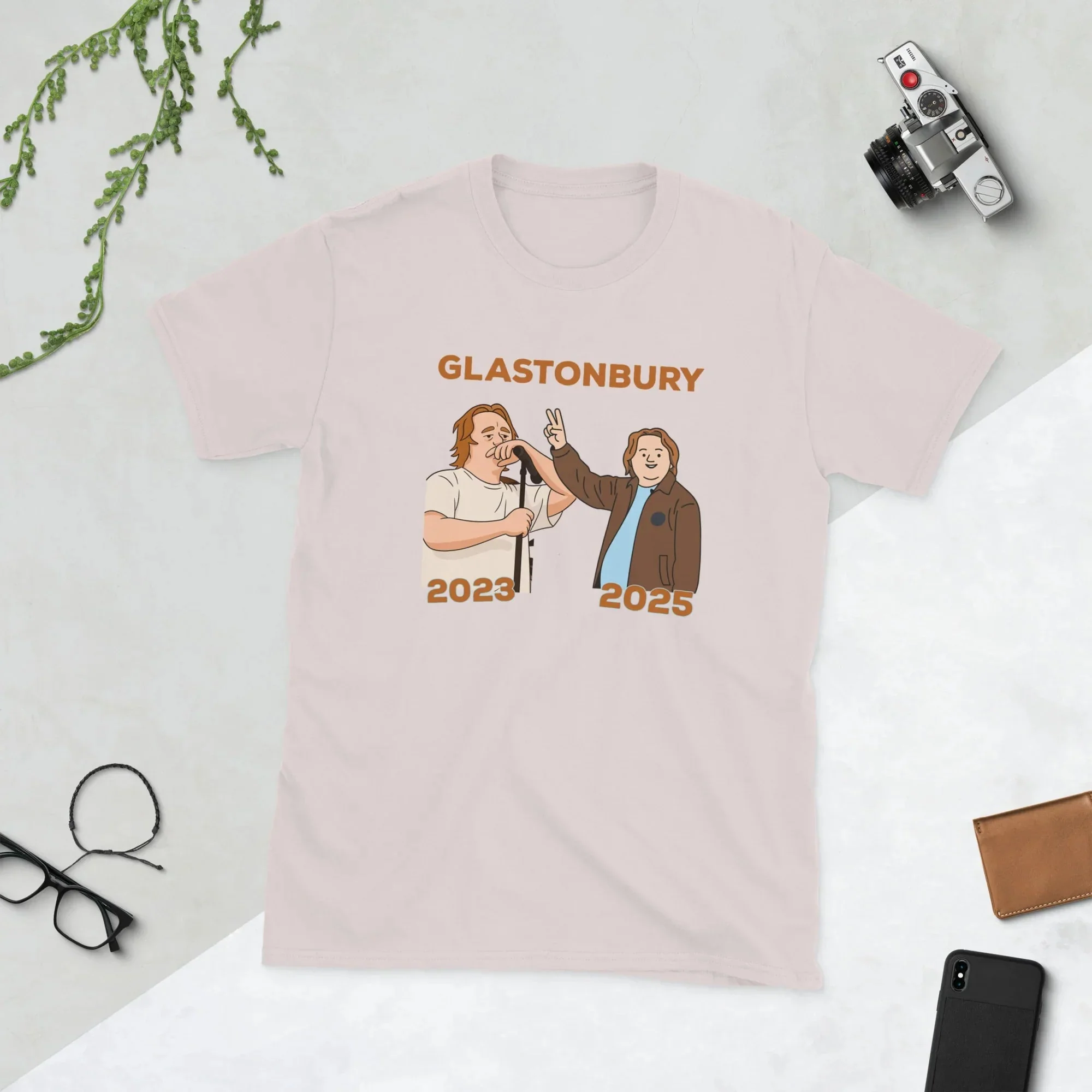Lewis Capaldi Glastonbury T-Shirt | Sustainable Cotton Unisex Fan Apparel
