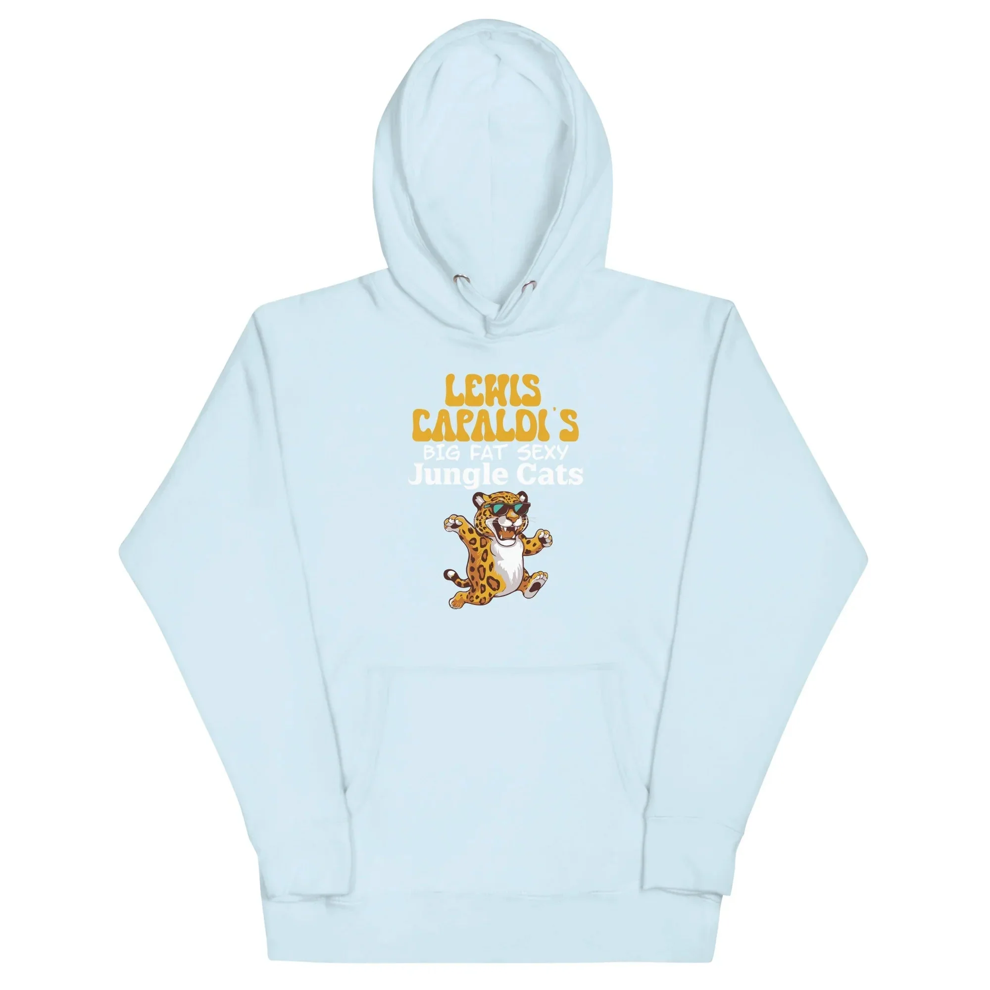 Lewis Capaldi Big Fat Sexy Jungle Cats Hoodie - Unisex Graphic Sweatshirt
