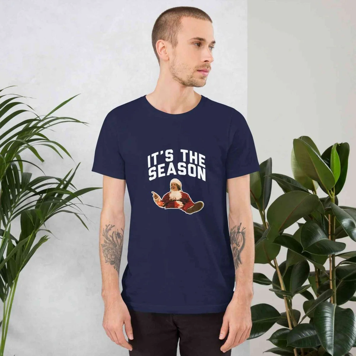 Lewis Capaldi Christmas T-Shirt | Organic Cotton Festive Graphic Tee
