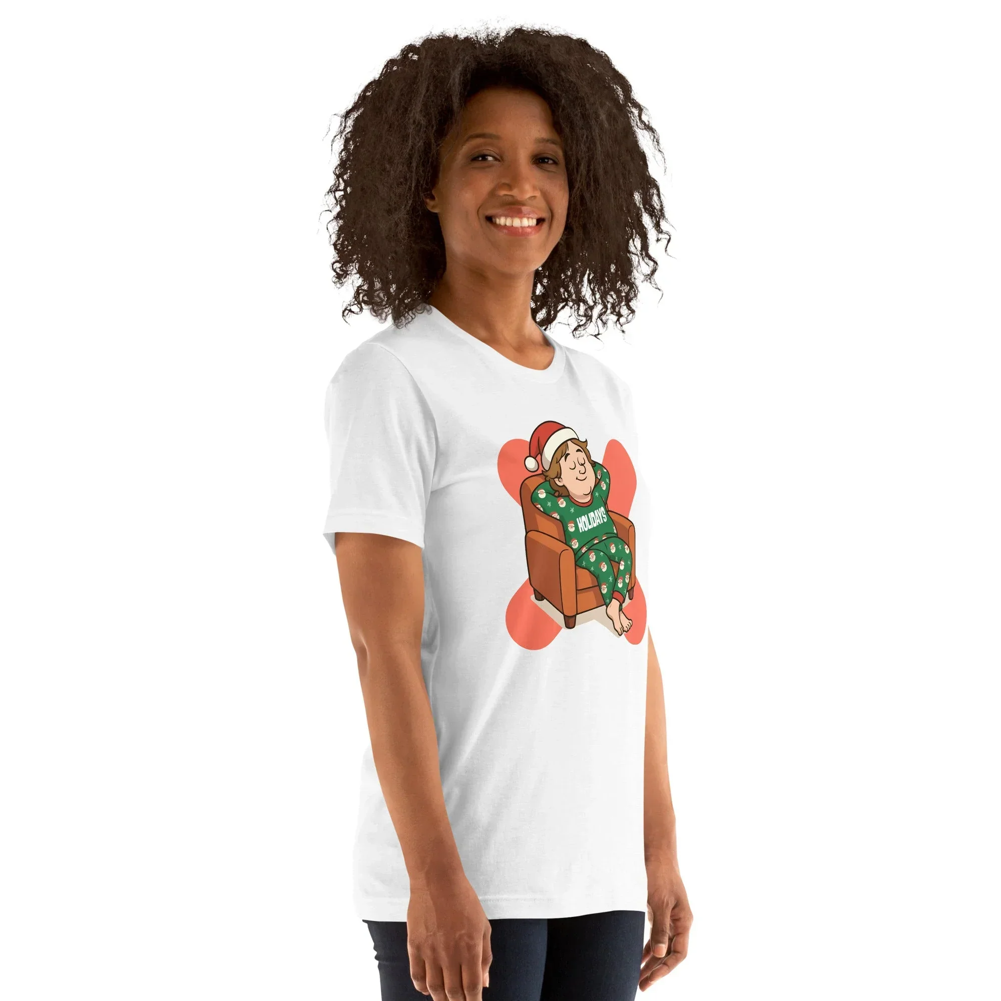 Lewis Capaldi Christmas T-Shirt - Unisex Eco-Friendly Cotton Holiday Tee