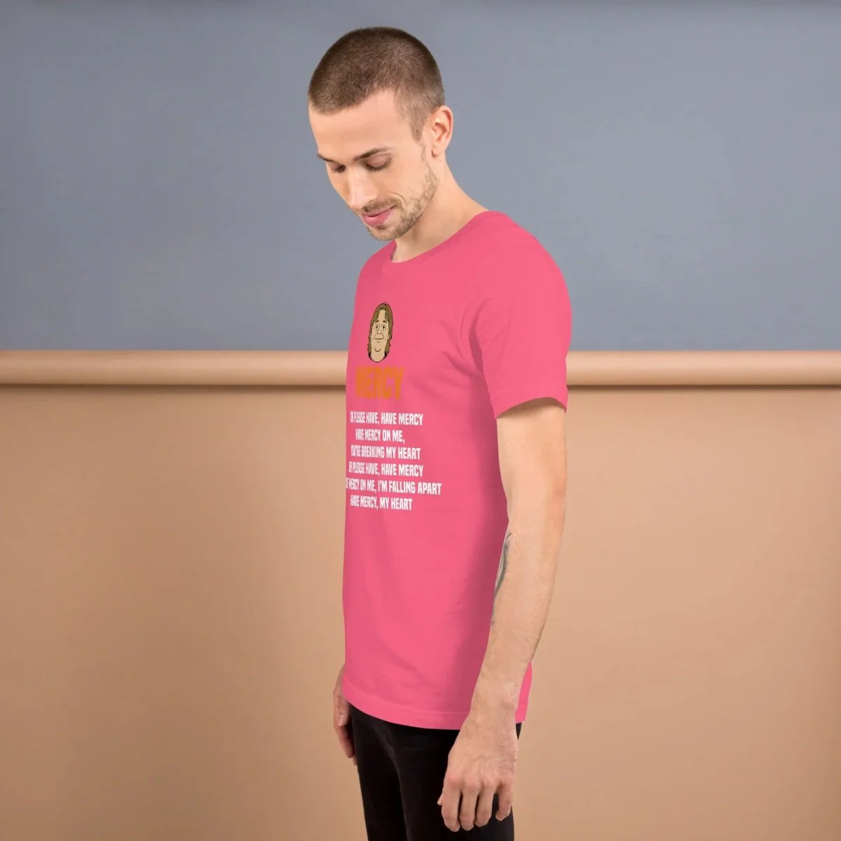 Lewis Capaldi Mercy Lyrics T-Shirt | Unisex Cotton Fan Merch