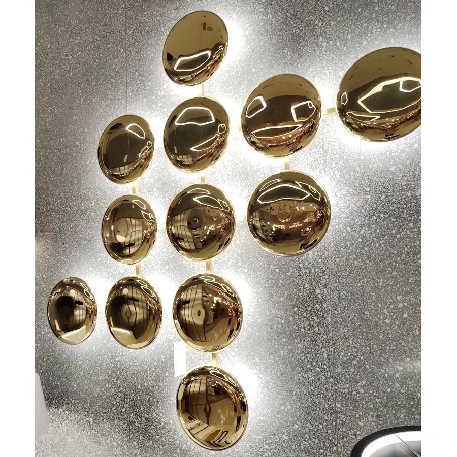 Luxury Marble Wall Lamp in Futuristic Style, Living Room, Bedroom