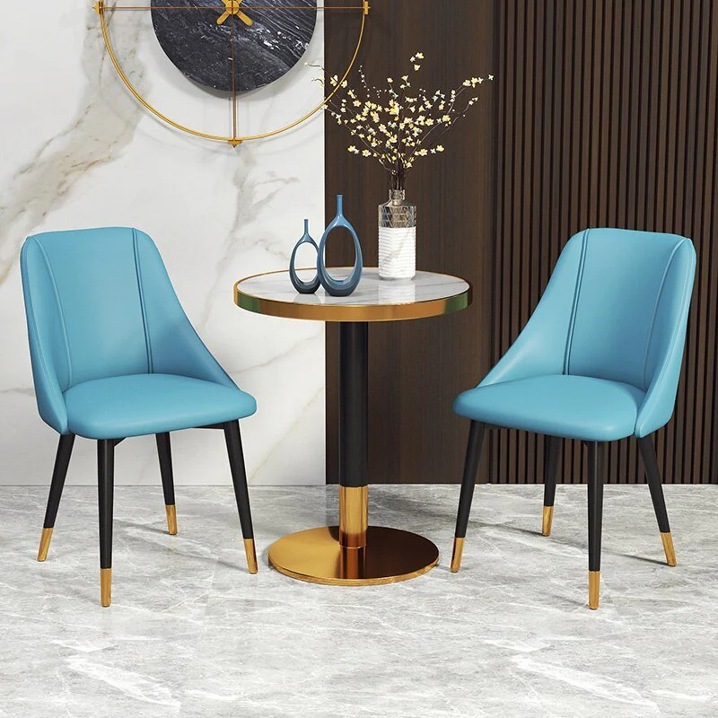 Nordic Iron Desk Stool Dining Chair