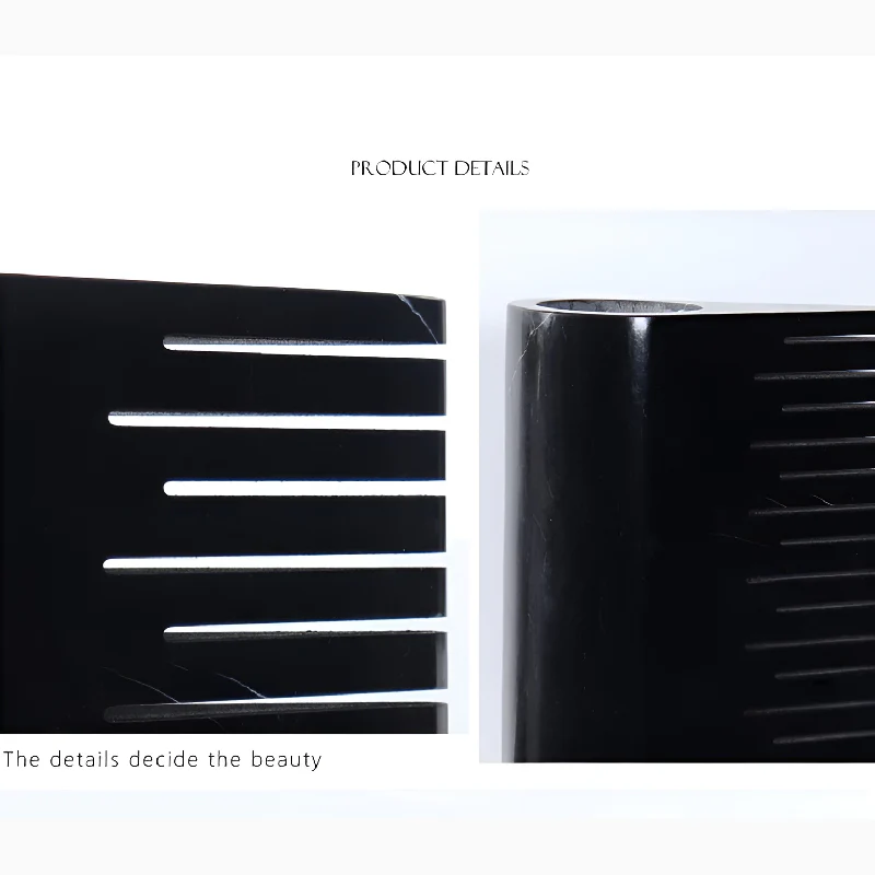 Creative Luxury Polished Marble Flower Vase